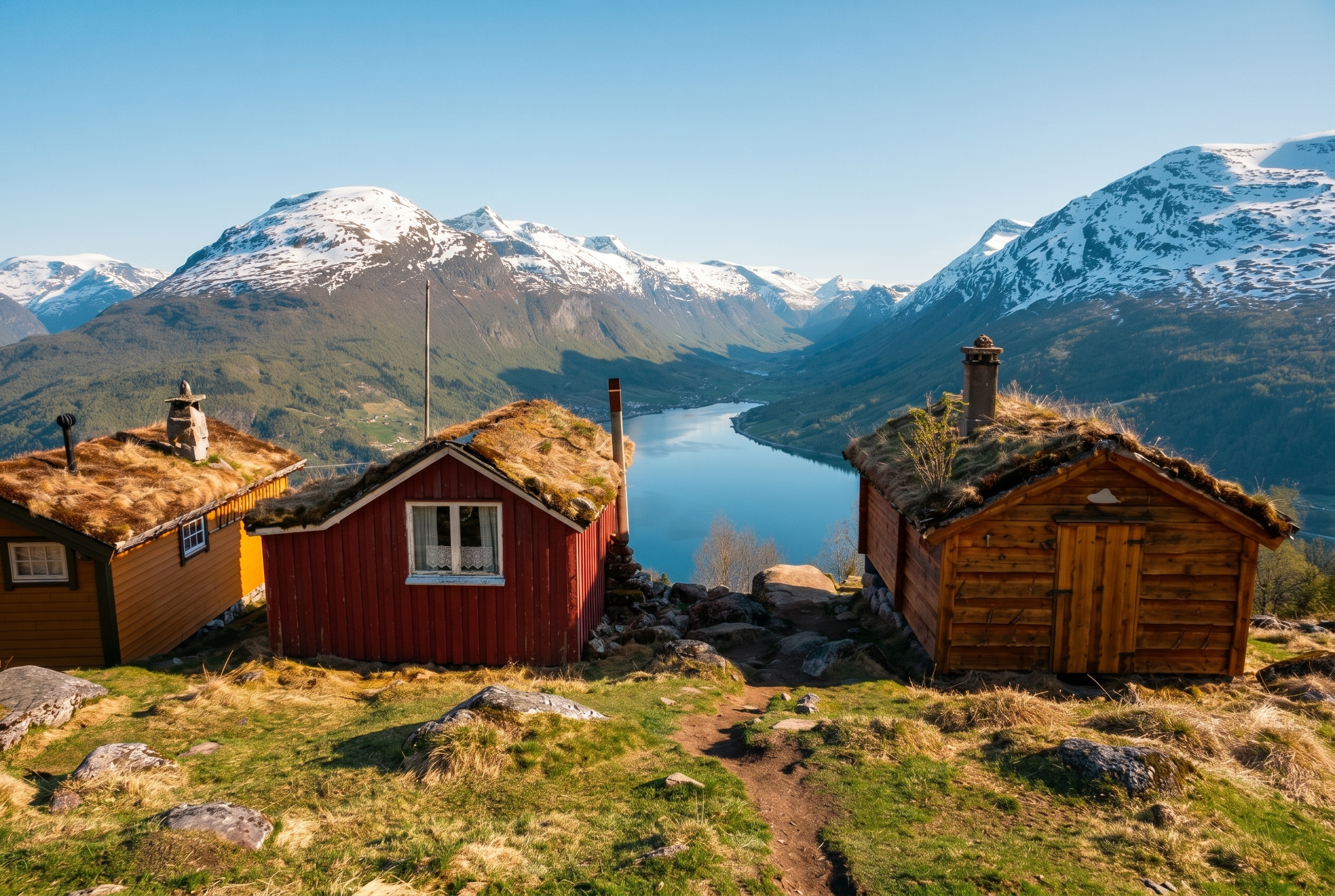 Noorwegen: 50 tips wat te zien — de mooiste plekken en fjorden in 2026 52 Het turkooizen meer Lovatnet bij Loen