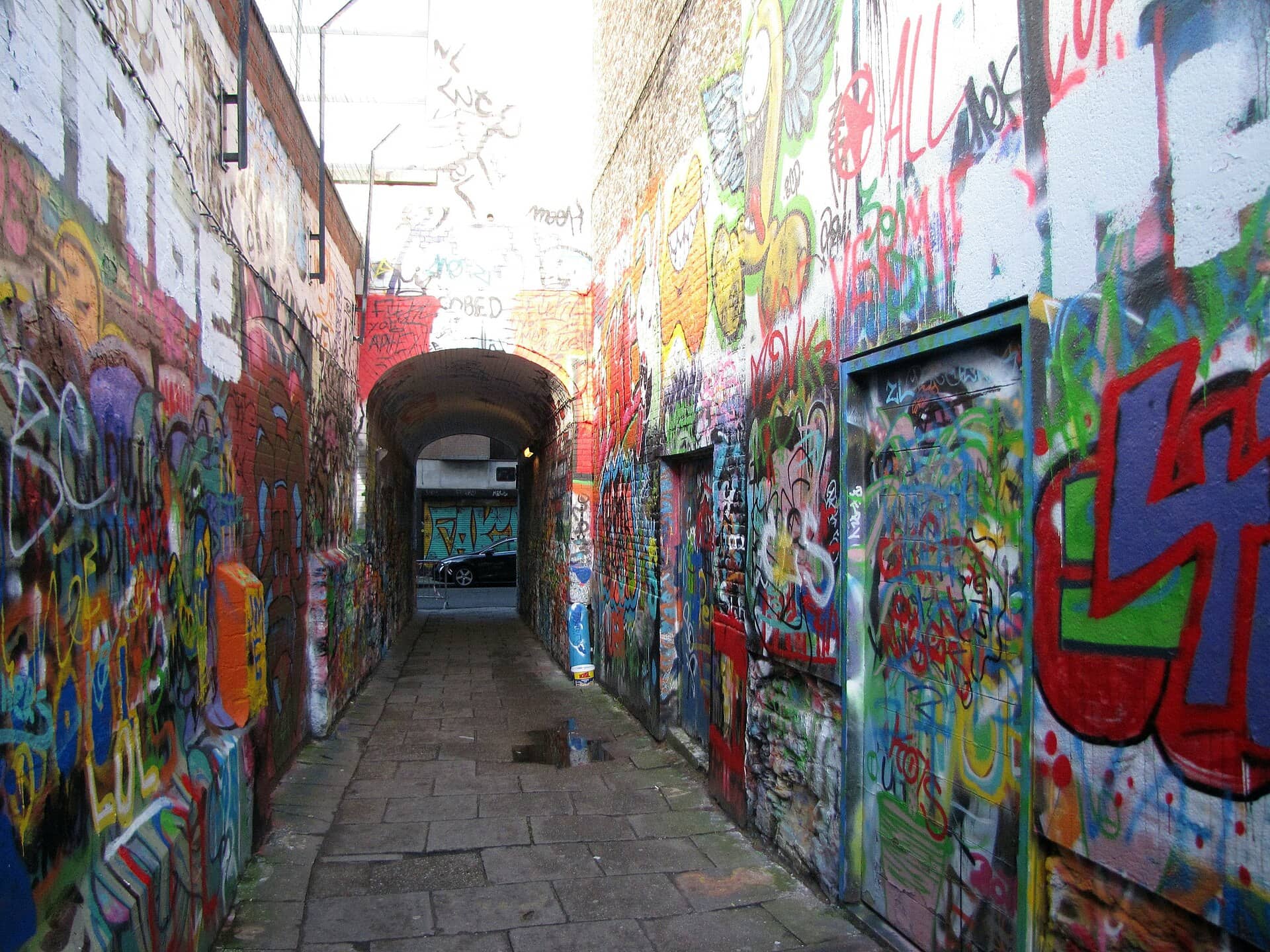 Obiective turistice Gent Belgia: 16 lucruri de făcut în 2026 12 Graffiti Street (Werregarenstraat)