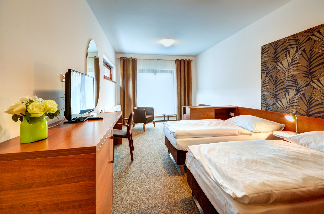 Que voir à Opava : 9 idées de visites et d'activités en 2026 2 Chambre d'hôtel dans le centre d'Opava