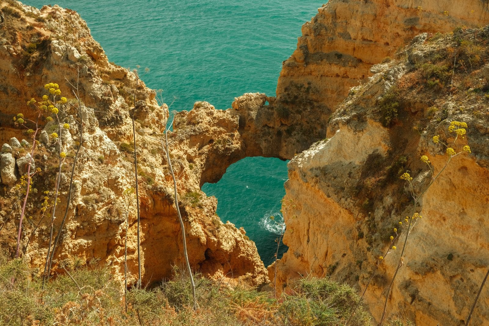 Ponta da Piedade lângă Lagos, Portugalia: faleze, peșteri și sfaturi 18 Încotro de la Ponta da Piedade