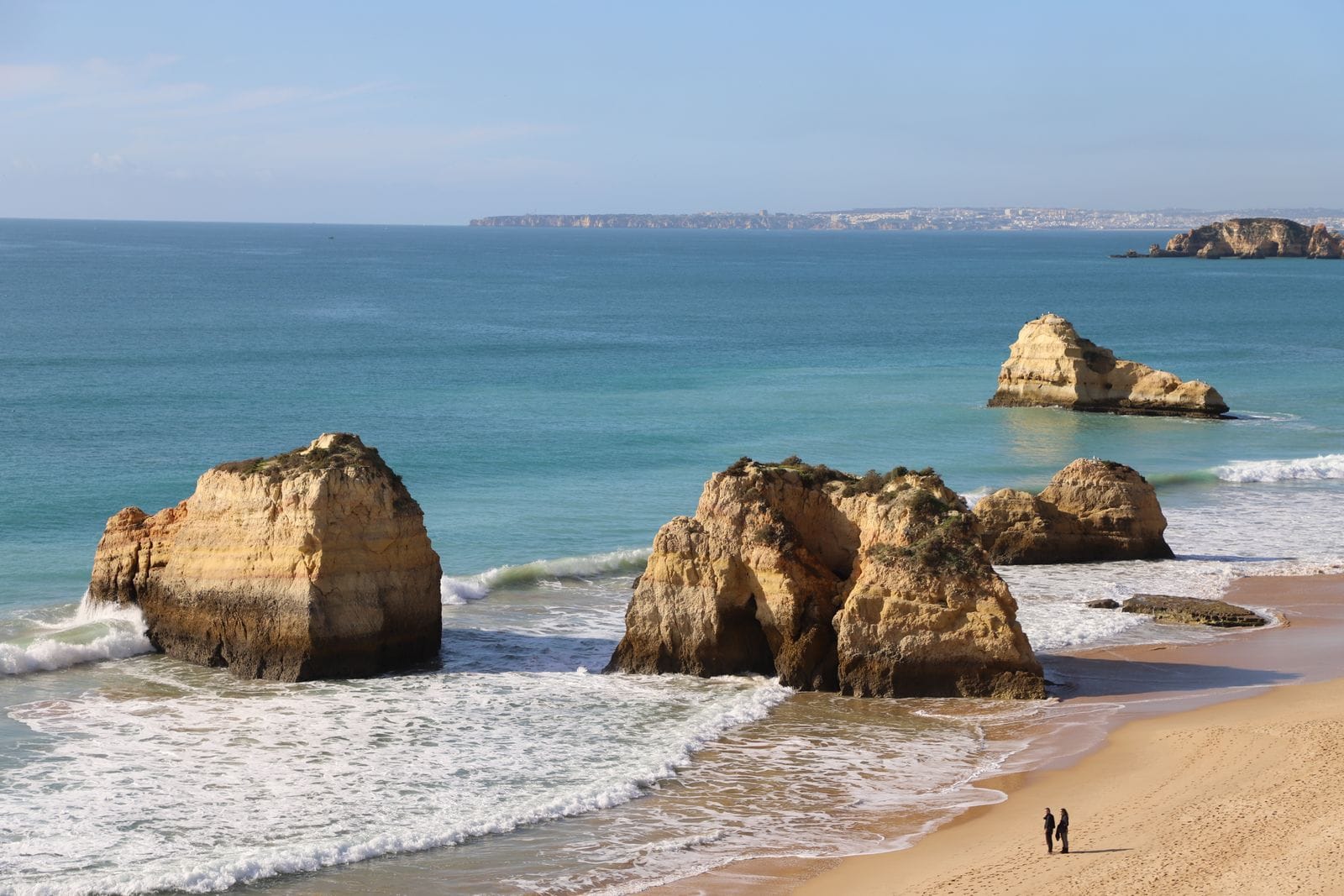 Praia da Falésia: cea mai bună plajă din lume? Faleze, accese și sfaturi 10 Scări de lemn în Olhos d'Água și puncte de belvedere