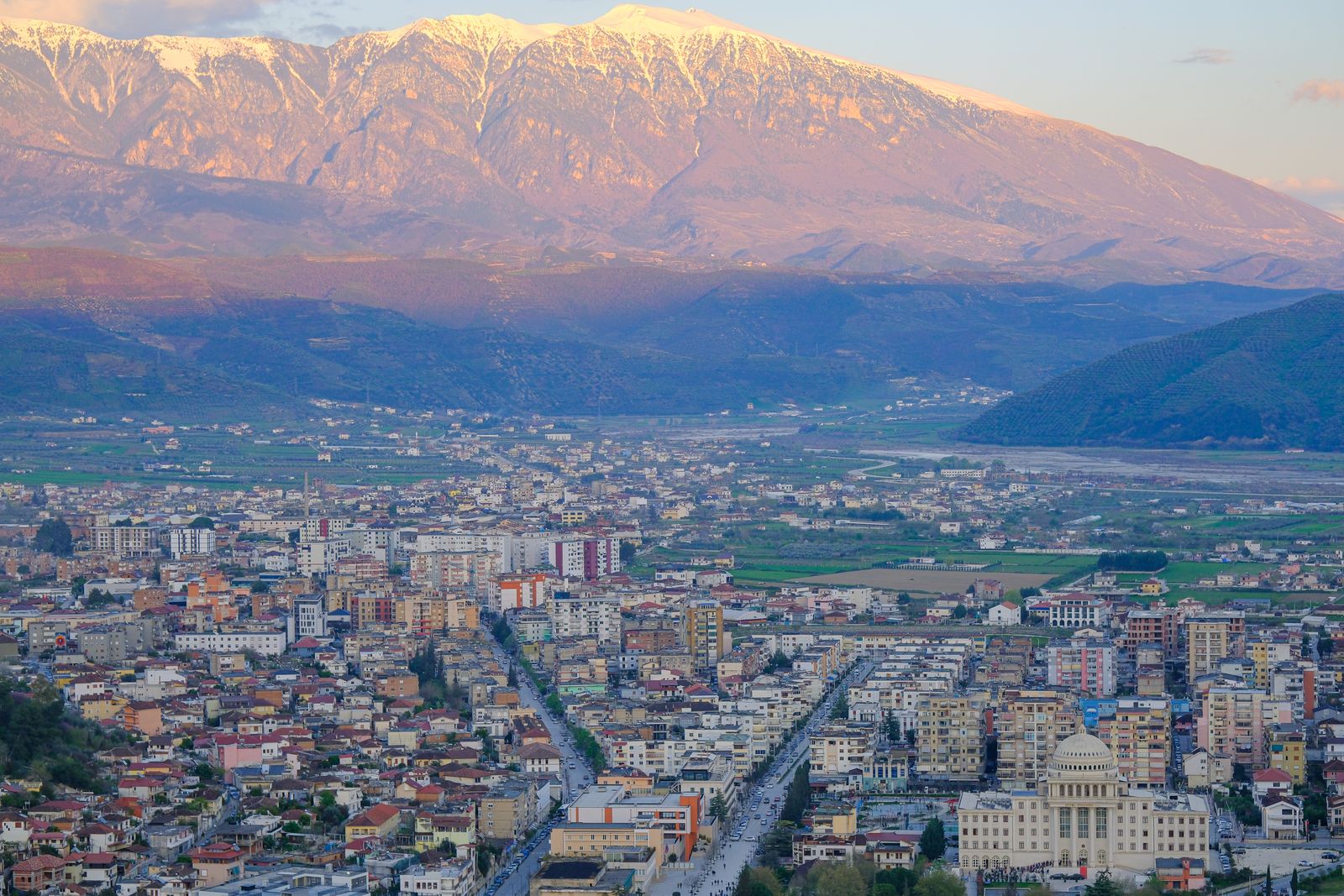 Accursed Mountains Albania: 10 Tips for Theth, Valbona & the North 2026 2 Shkodra with a panorama of the snow-capped Albanian Alps