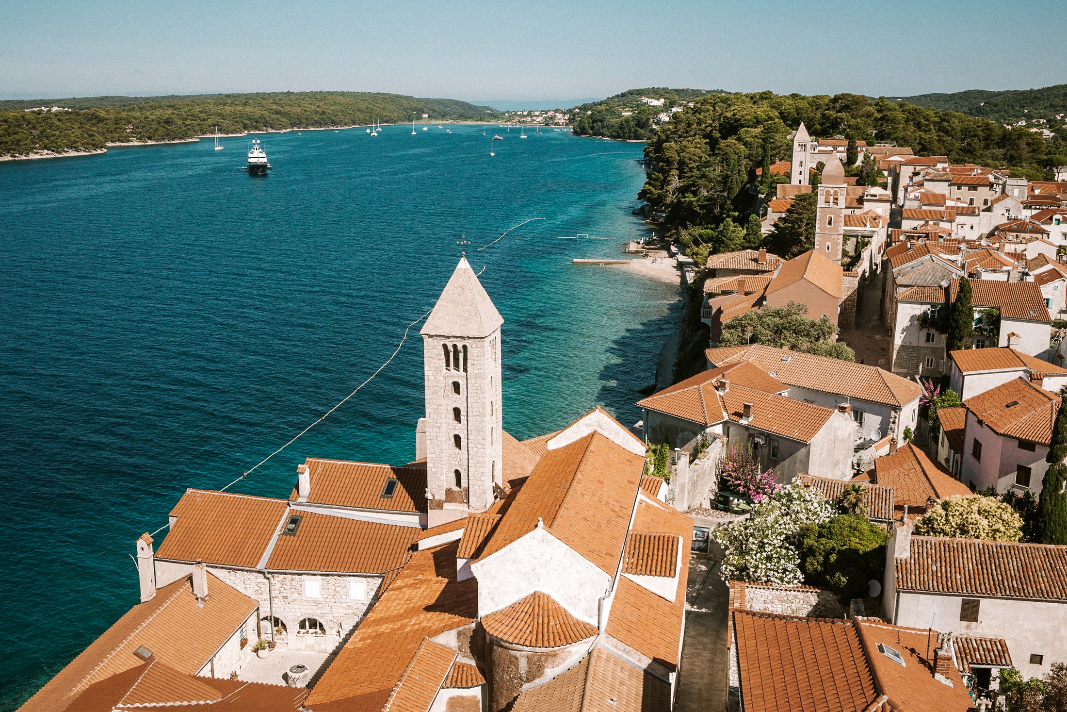Rab Island, Croatia: 11 Best Things to See and Do in 2026 1 Panorama of Rab old town and the turquoise bay