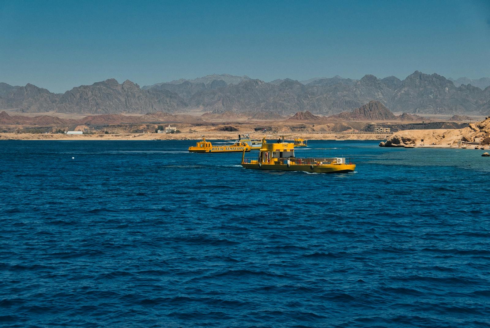 Národní park Ras Mohammed u Sharm el-Sheikhu