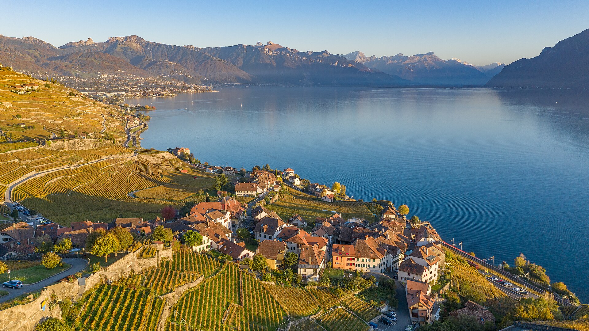 Roadtrip po Švajčiarsku: Itinerár na 7–10 dní autom 2026 9 Vinice Lavaux nad Ženevským jazerom