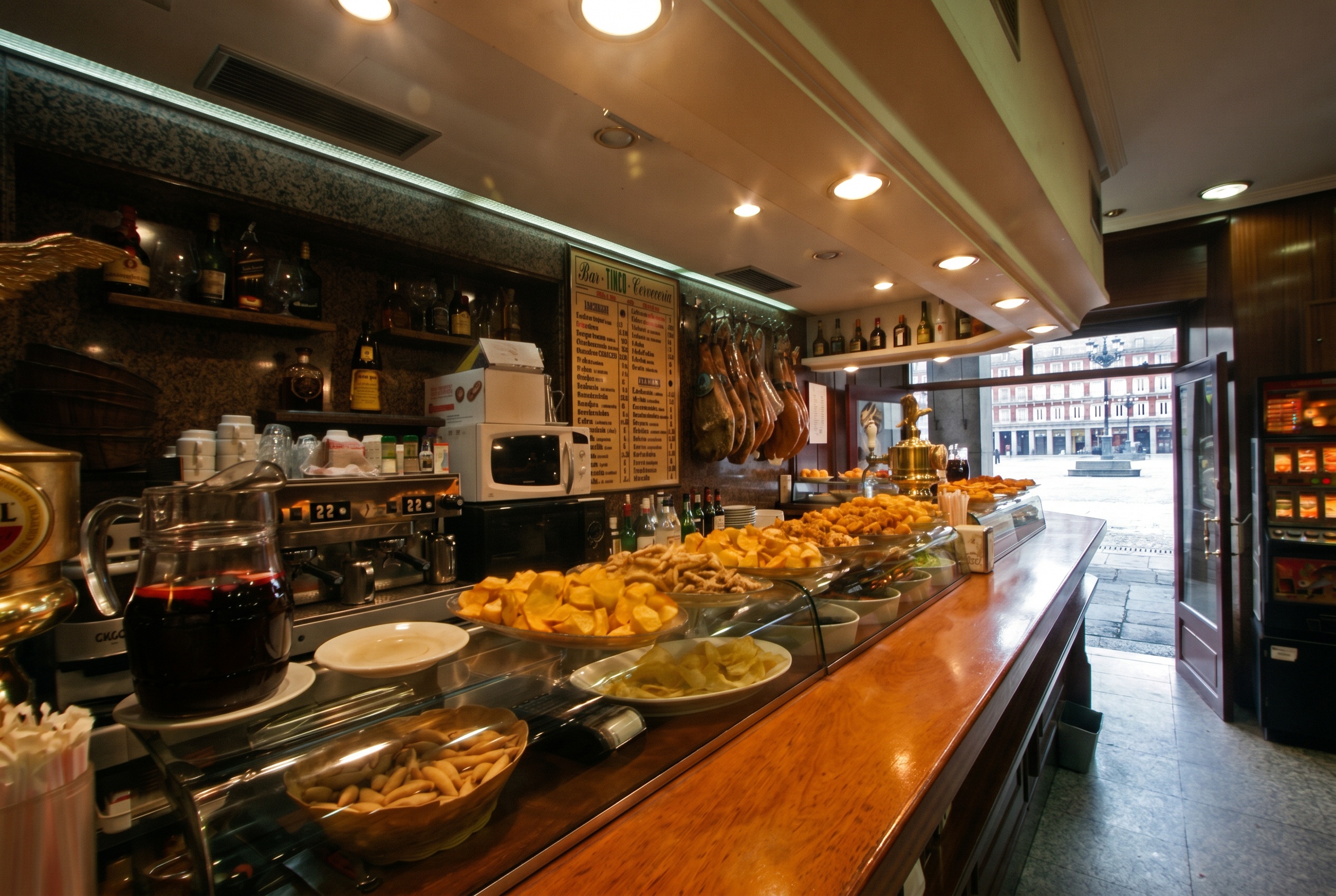 Tradiční španělský tapas bar