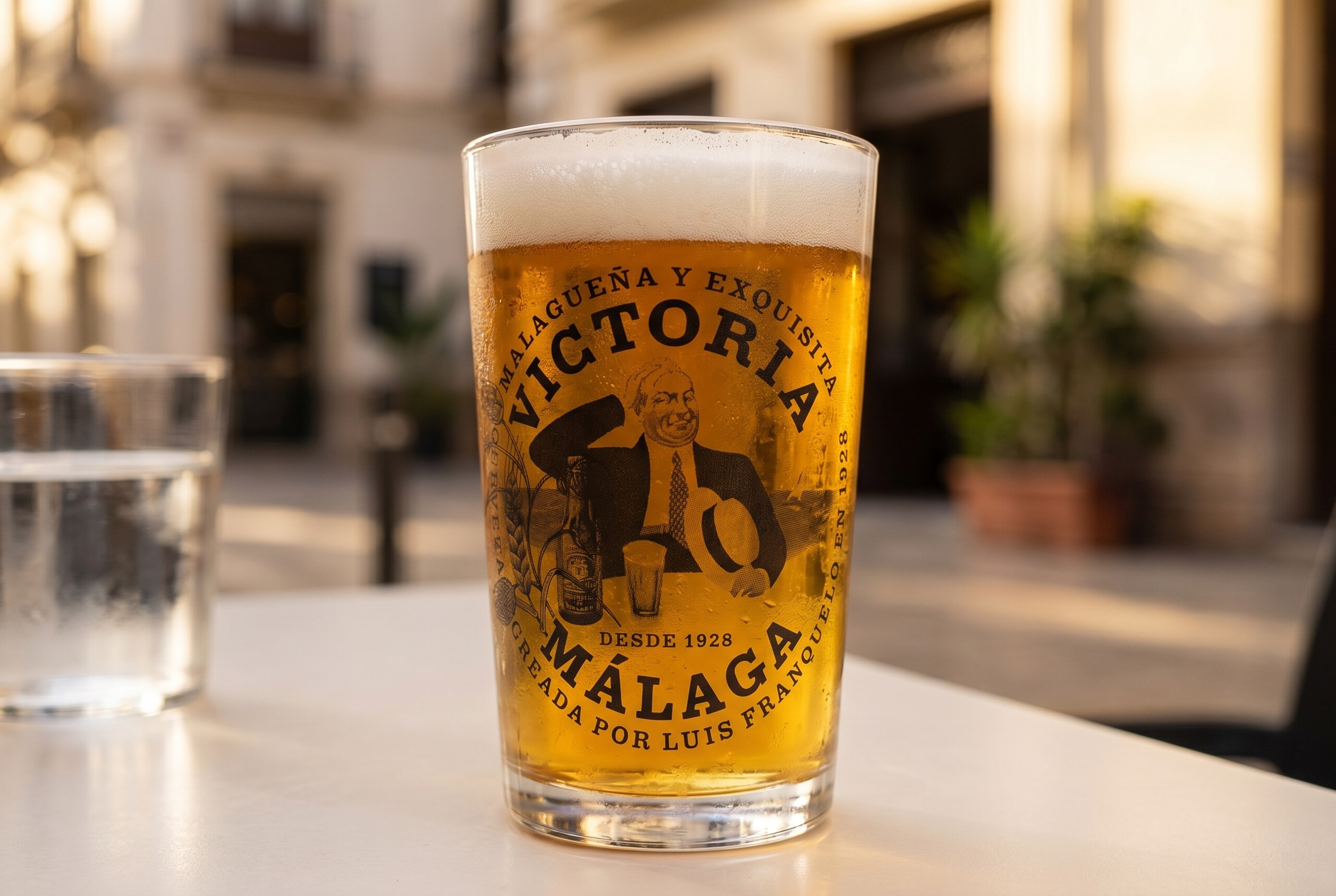 Caña – malé točené pivo ve španělském baru