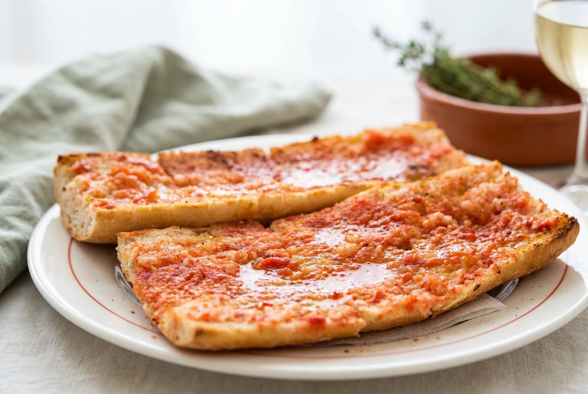 Španielske tapas: čo to je, ako ich jesť a 16 tipov, čo si objednať 10 Pan con tomate – katalánsky chlieb s rajčinami