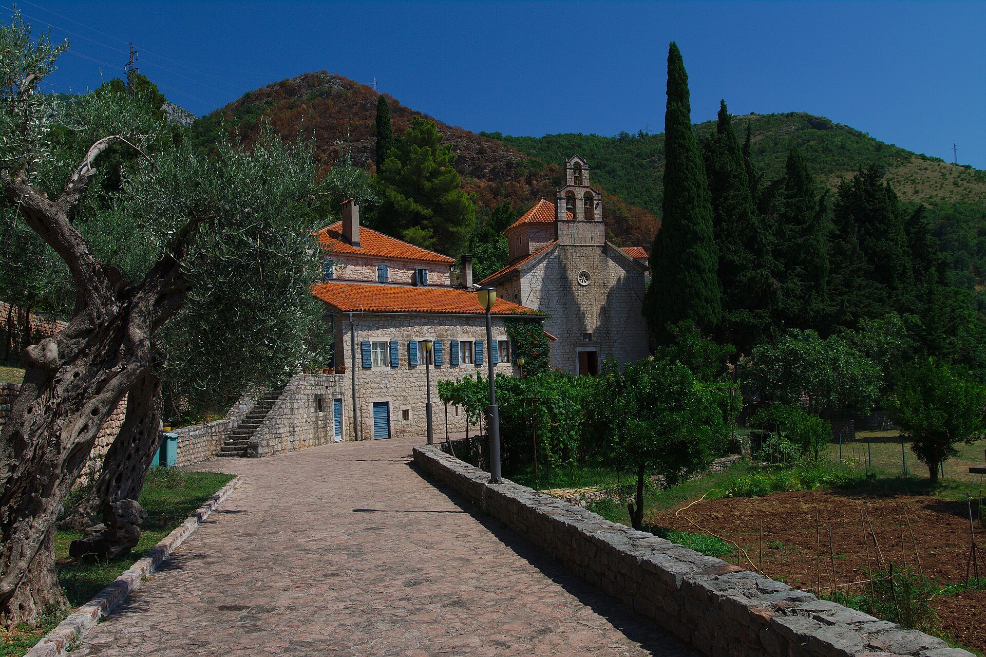 Sveti Stefan, Černá Hora: 10 tipů na nejfotogeničtější ostrov Jadranu 12 Klášter Praskvica v olivových hájích nad Miločerem