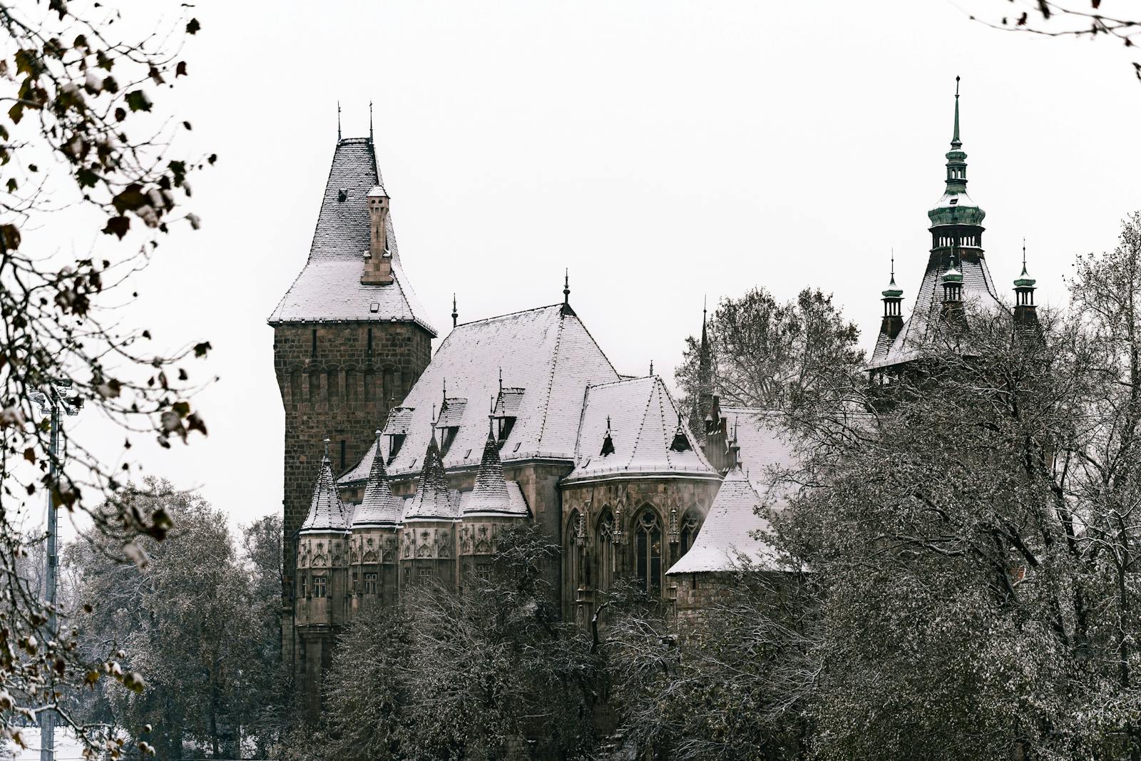 Hrad Vajdahunyad v Městském parku