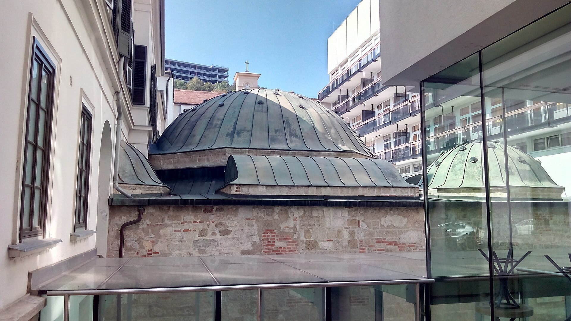 Budapest Thermal Baths: 8 Best Spas + Practical Guide for 2026 123 Dome of the Veli Bej Turkish baths hidden inside a hospital complex