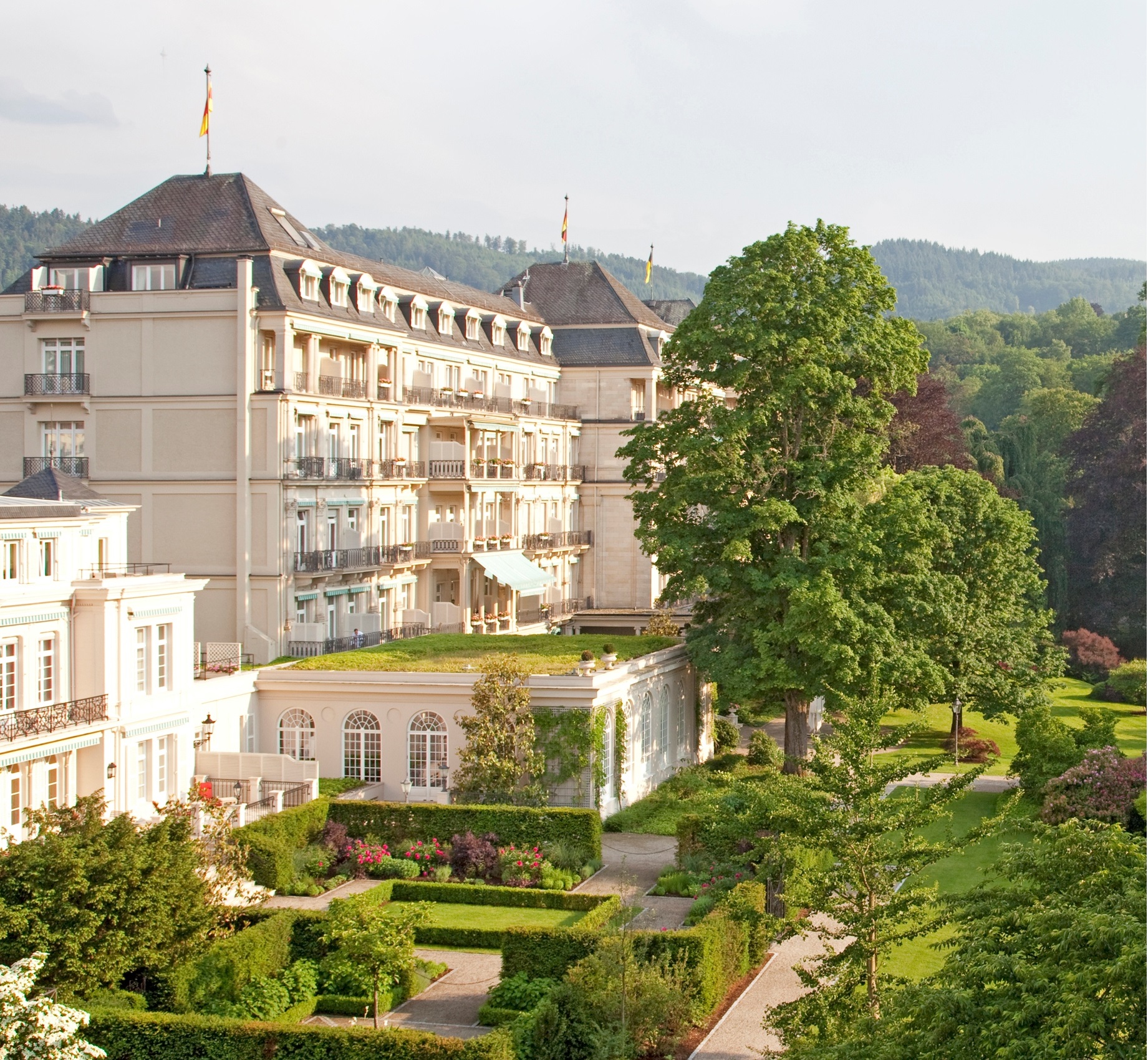 Brenners Park-Hotel & Spa v Baden-Baden — legendární lázeňský hotel se zahradami