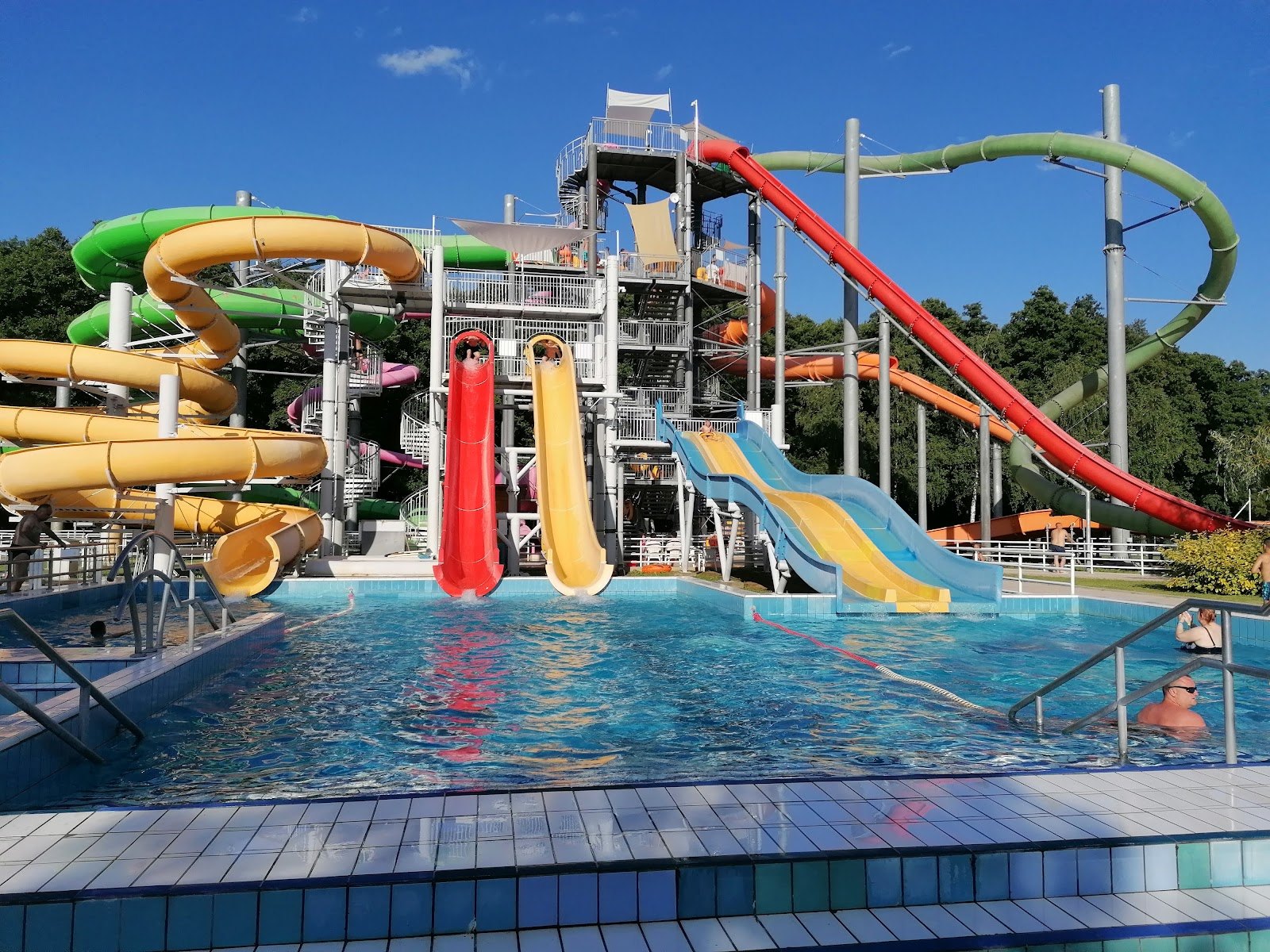 Best Aquaparks in Hungary: 13 Top Picks for 2026 10 Colourful slides at Zalakaros aquapark