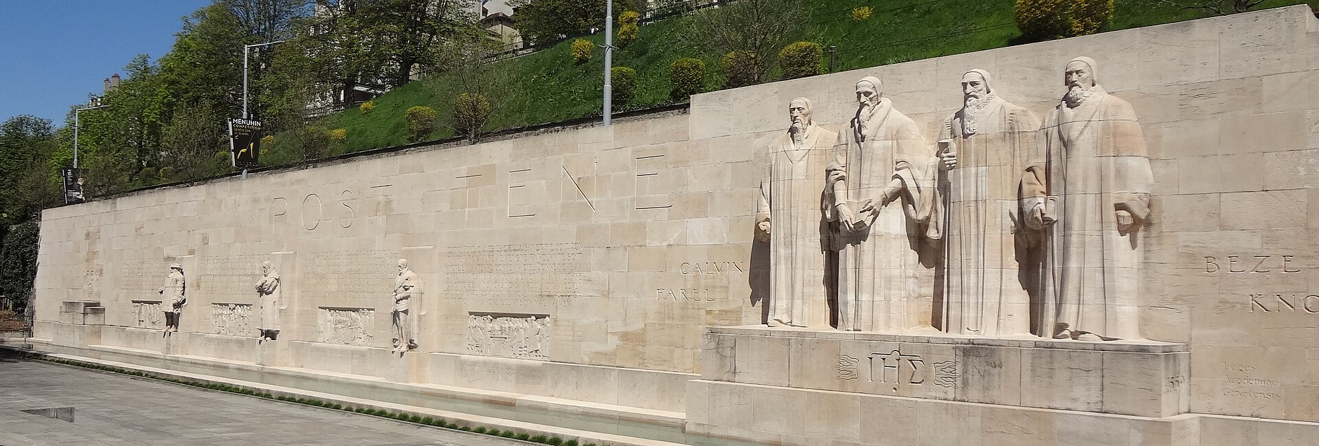 Ginebra (Suiza): 16 cosas que ver y hacer junto al mayor lago alpino en 2026 15 El Muro de la Reforma en el Parc des Bastions
