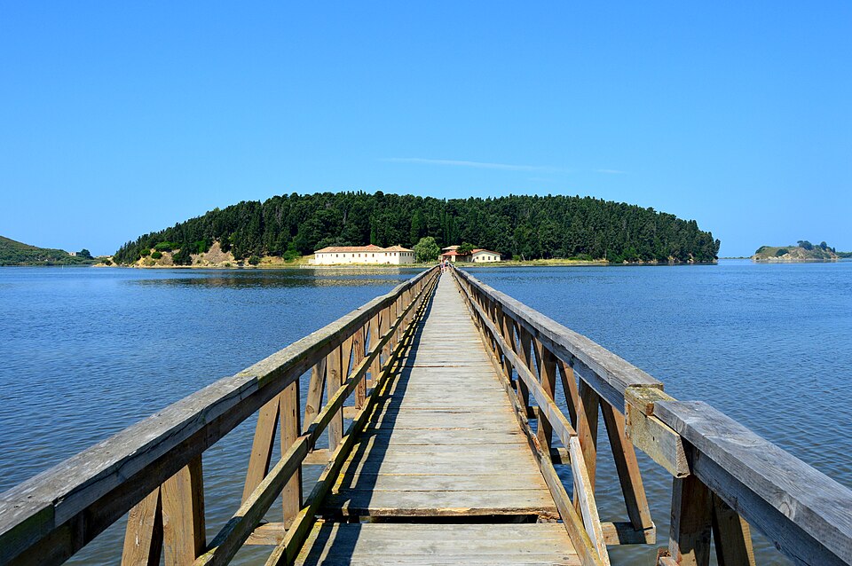 Vlora, Durrës and Albania's Adriatic Coast: 8 Things to See and Do 8 Wooden bridge to the island monastery of Zvernec in the Narta lagoon