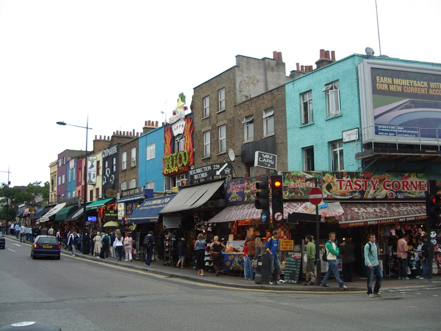 Velká Británie 2 Camden Market a Camden Town: 12 tipů, co vidět a ochutnat 2026
