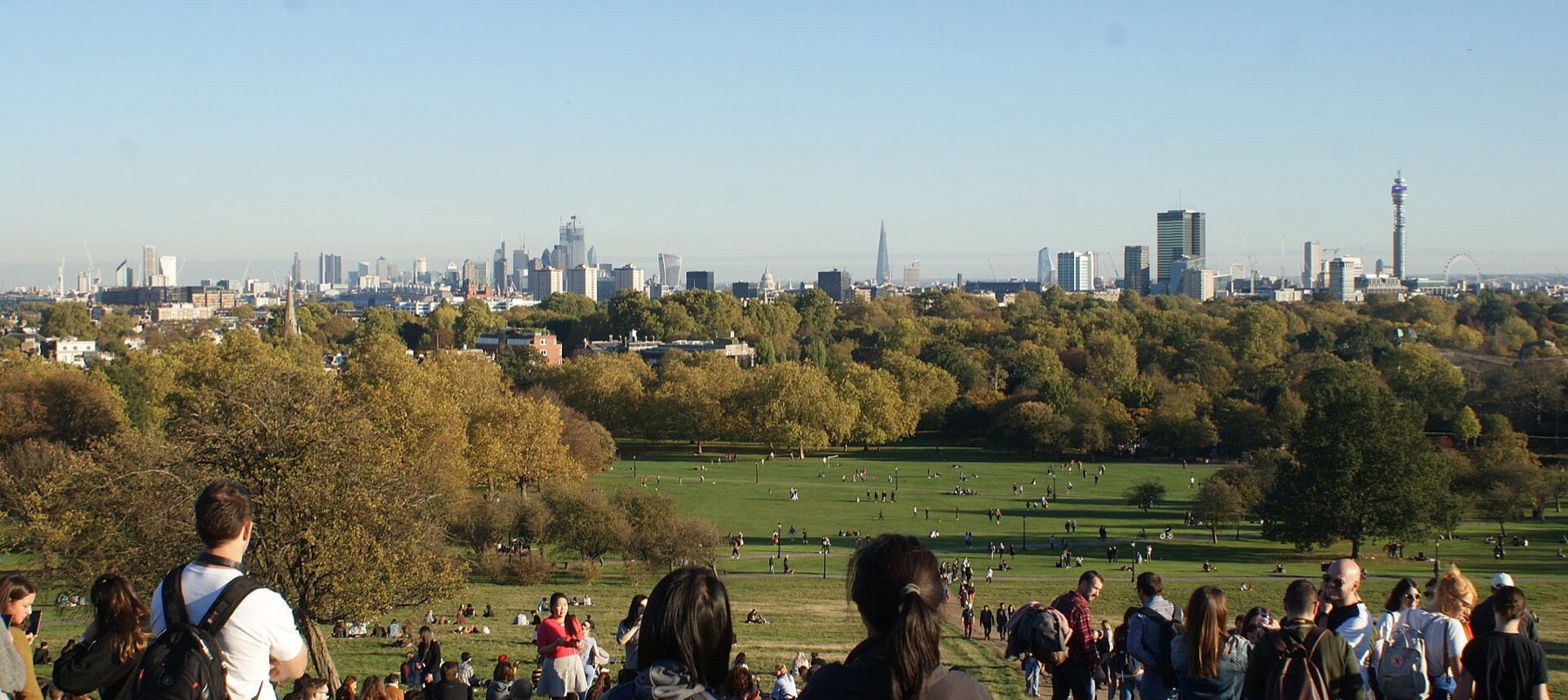 Camden a Londra: 12 consigli su cosa vedere e assaggiare 2026 15 Vista sul panorama di Londra da Primrose Hill