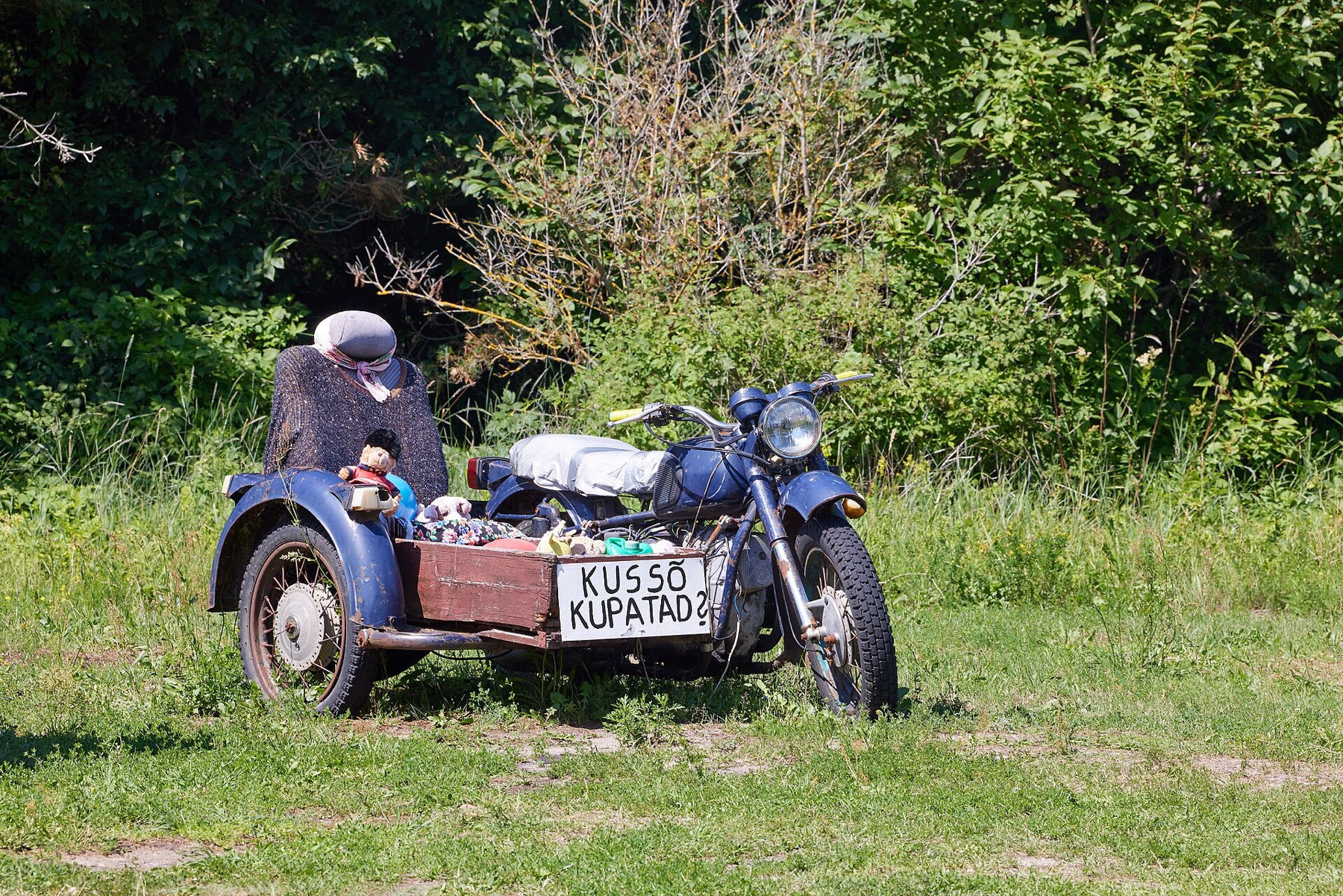 Estonia: 25 de idei ce să vezi și să experimentezi în Baltica nordică în 2026 18 Motocicletă cu ataș, mijloc de transport tipic pe Kihnu