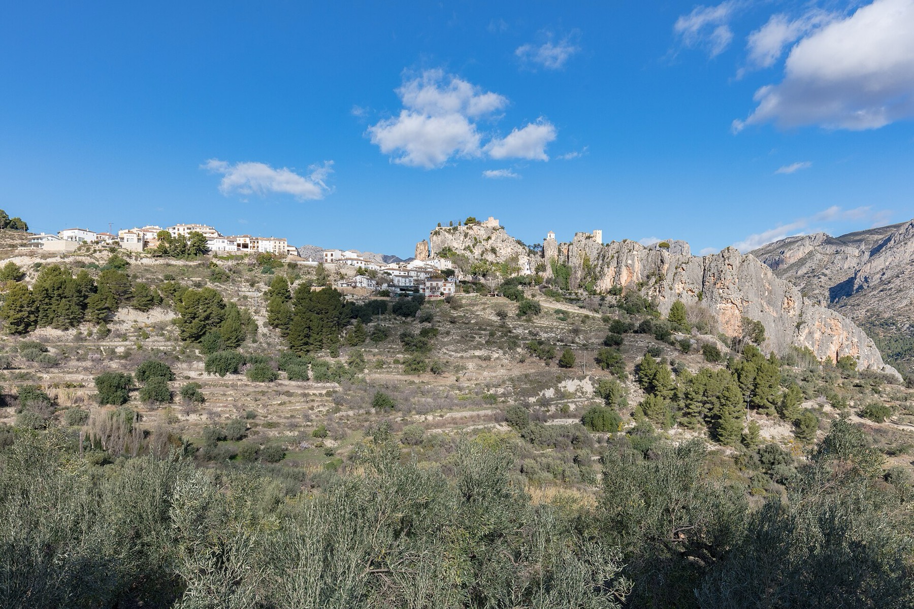 Alicante, Espanja: 20 vinkkiä, mitä nähdä ja tehdä Costa Blancalla 16 Vuoristokylä Guadalest linnoineen kalliolla