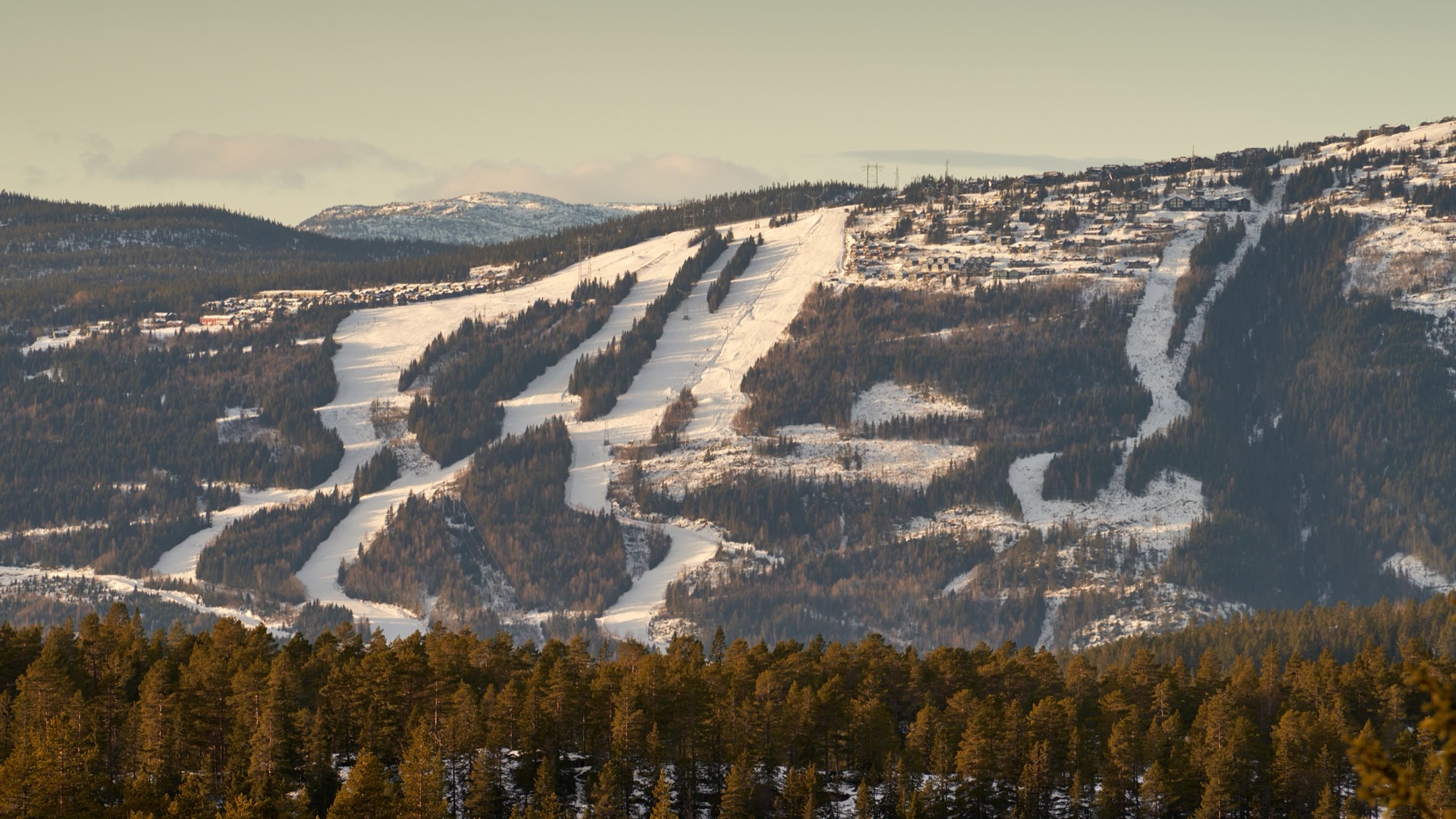 Trysil, největší středisko Norska
