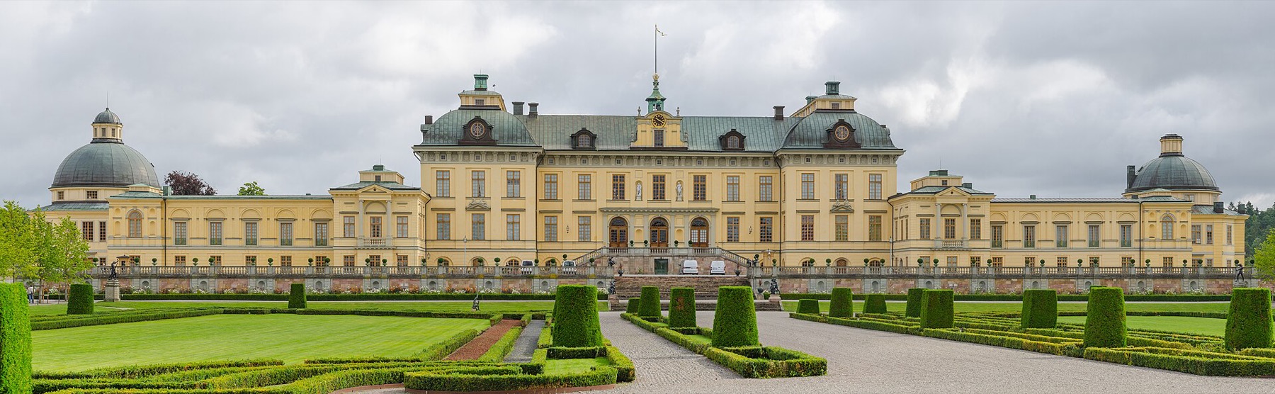 Zámek Drottningholm u Stockholmu