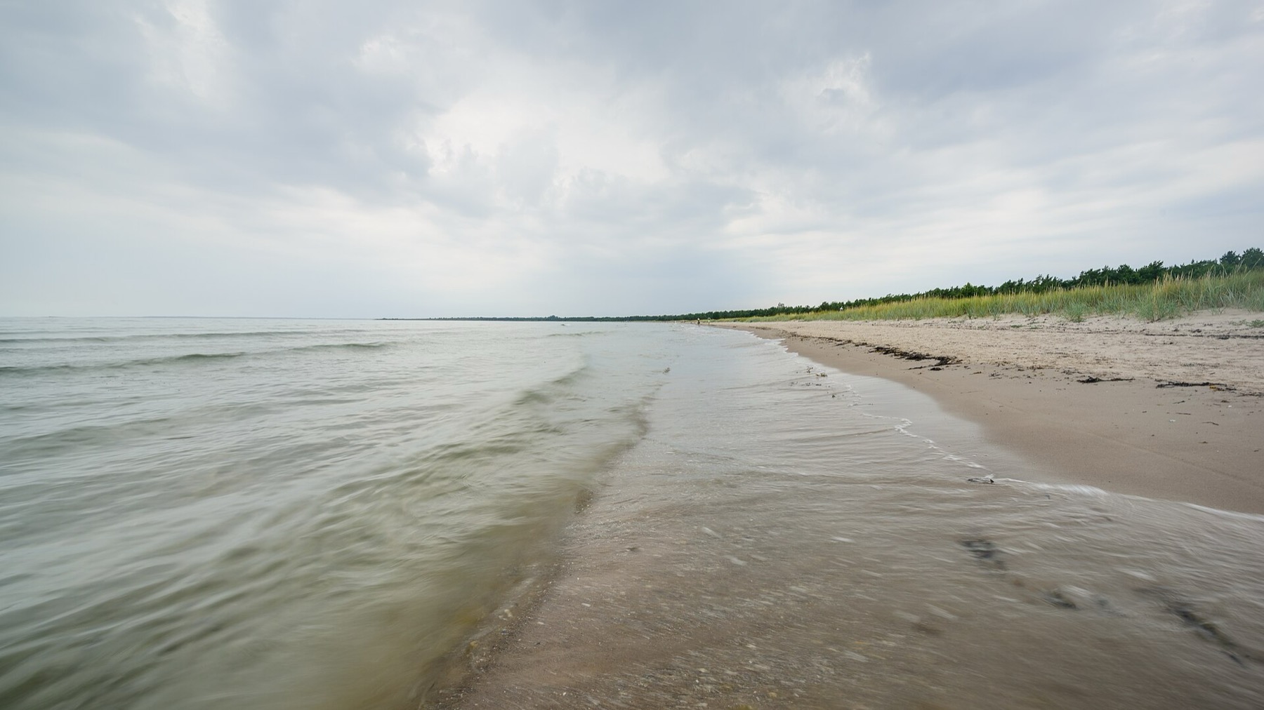 Písečná pláž Sudersand na Fårö
