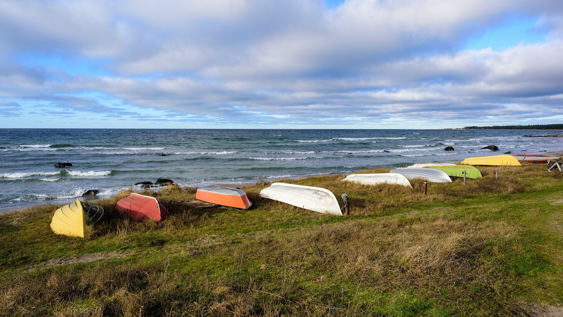 Pláž Tofta na Gotlandu