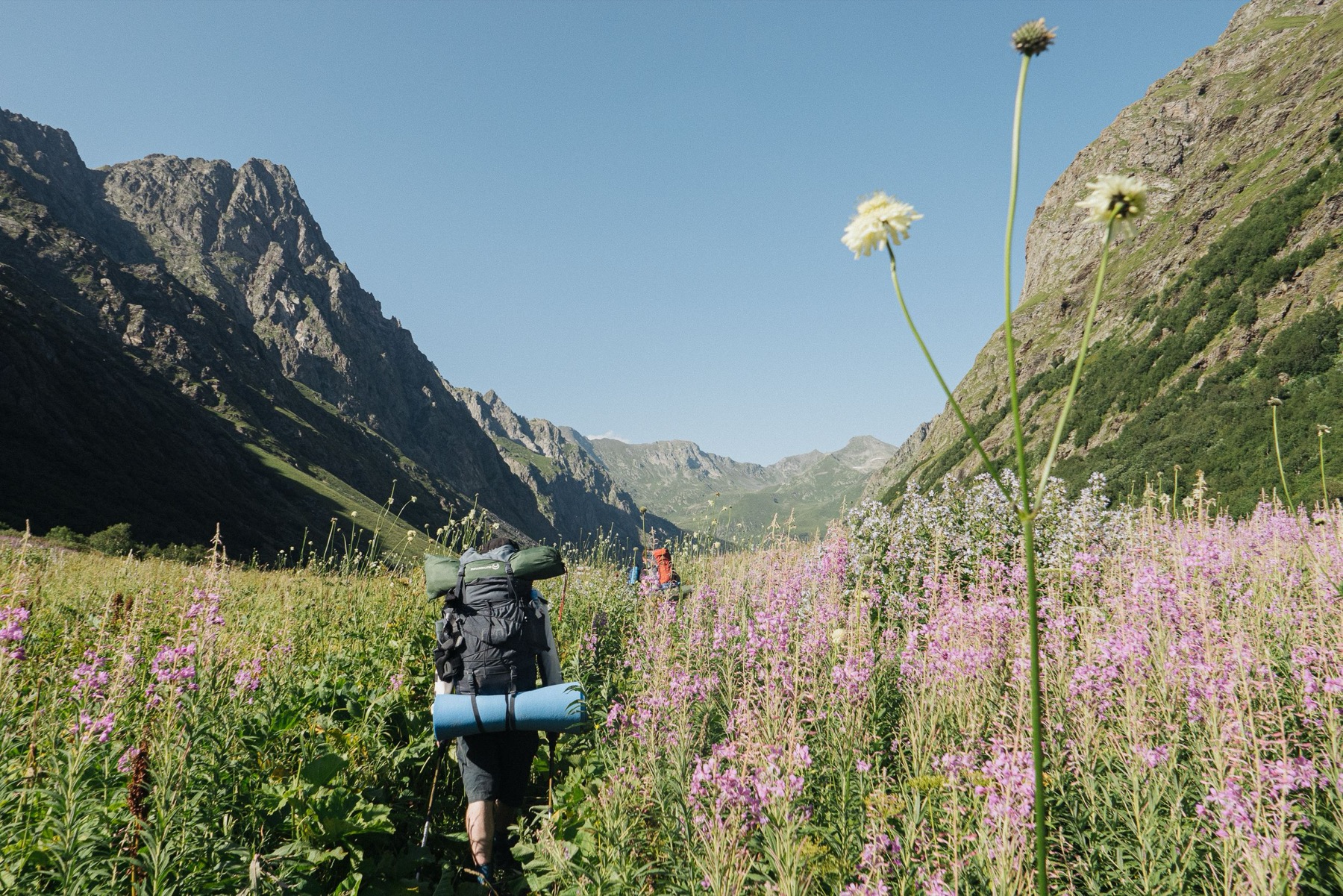 Kungsleden i treki w Szwecji: 14 wskazówek na Królewski Szlak w 2026 4 Trekker z plecakiem na szlaku