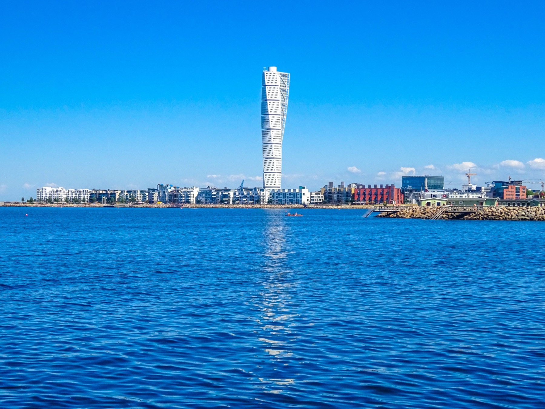 Malmö in Schweden: 18 Tipps für die drittgrößte Stadt 2026 5 Panorama von Malmö mit dem Turning Torso