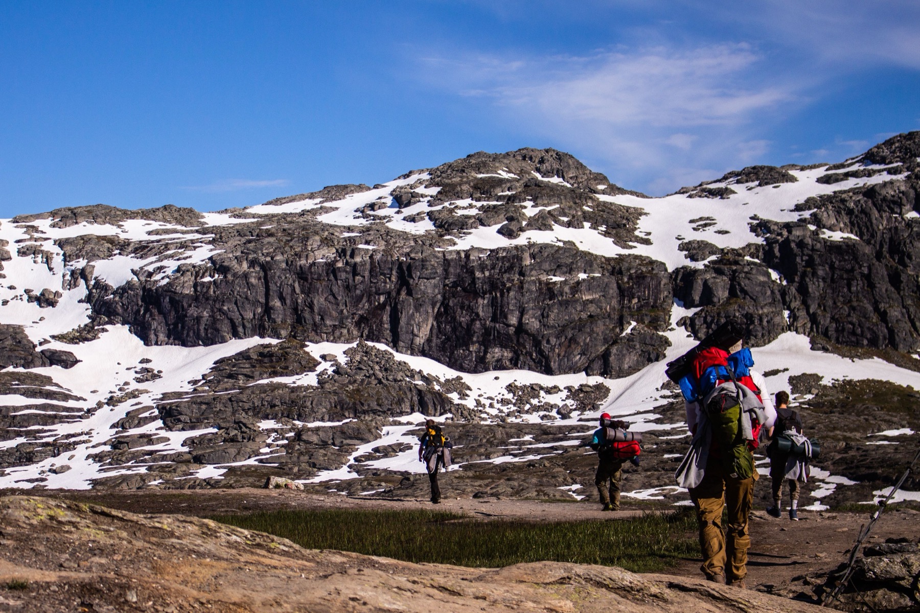 Zweeds Lapland: 20 tips voor een reis boven de poolcirkel in 2026 15 Wandelaars op de Kungsleden