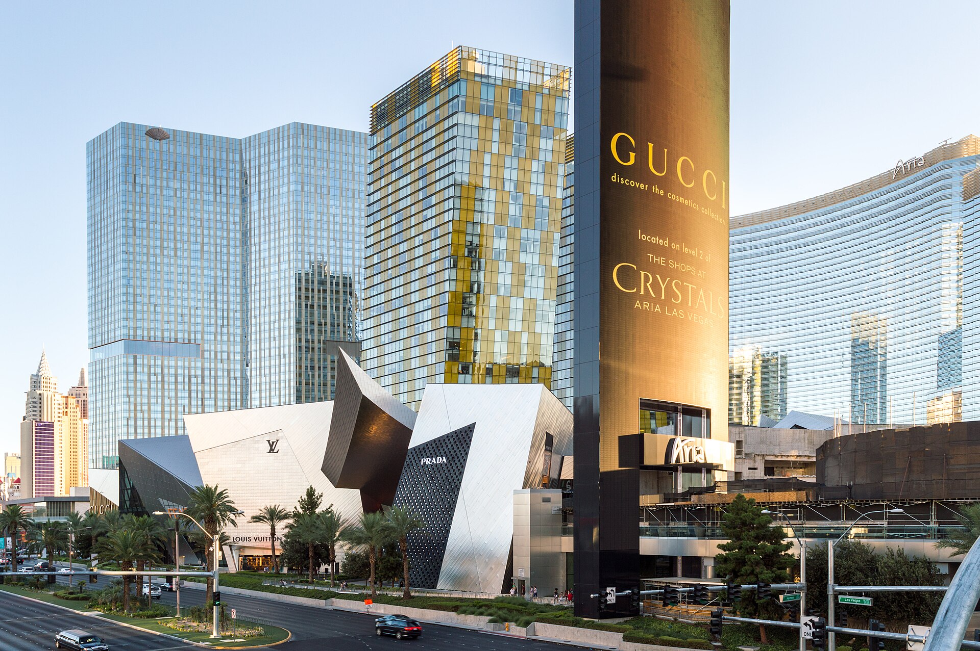 Las Vegas, USA: 29 tipp, mit láss a Stripen túl is 2026-ban 12 Az ARIA Resort üvegtornyai a CityCenterben