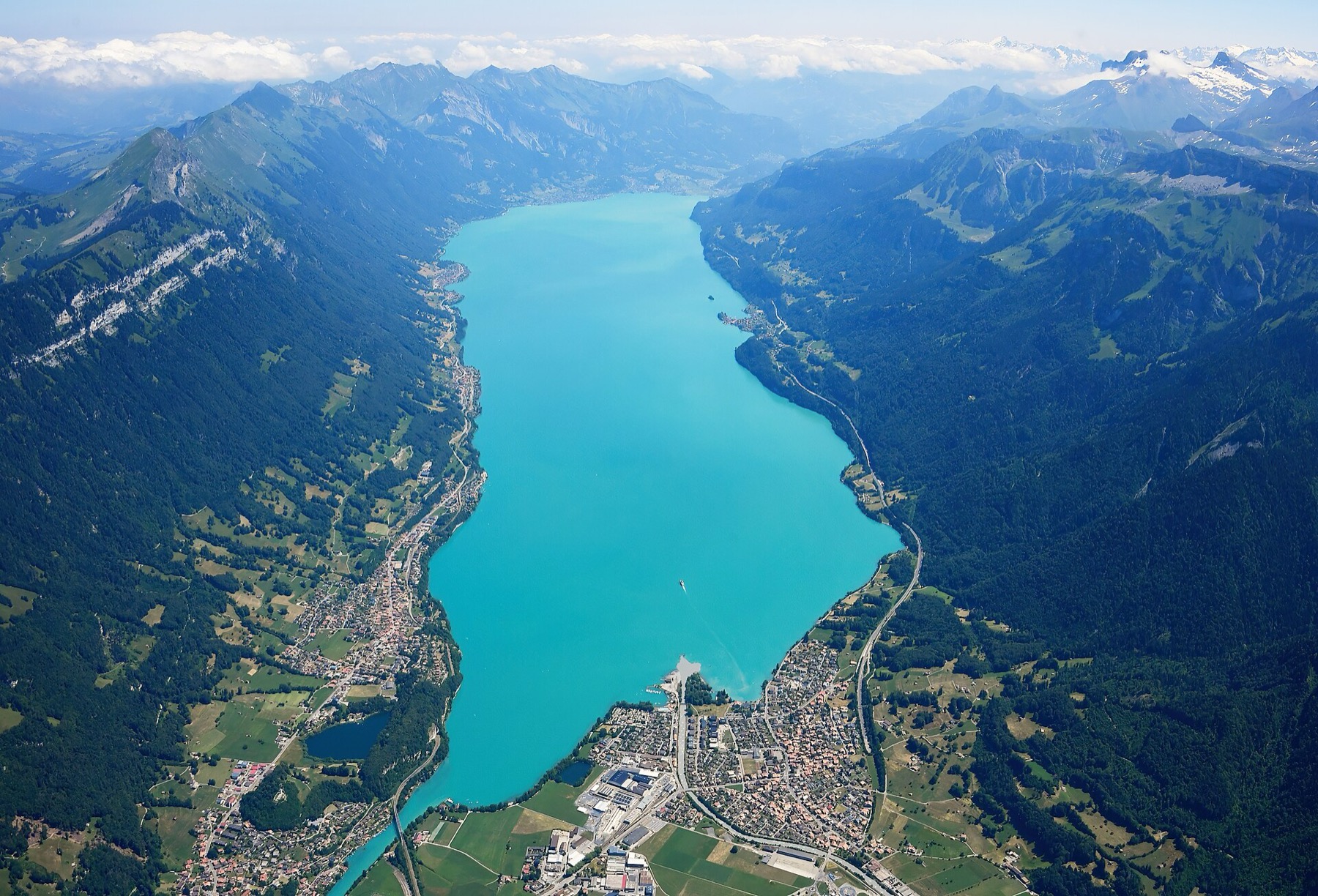Bönigen, Switzerland: 24 Things to Do at Lake Brienz 2026 26 Lake Brienz from a bird's-eye view