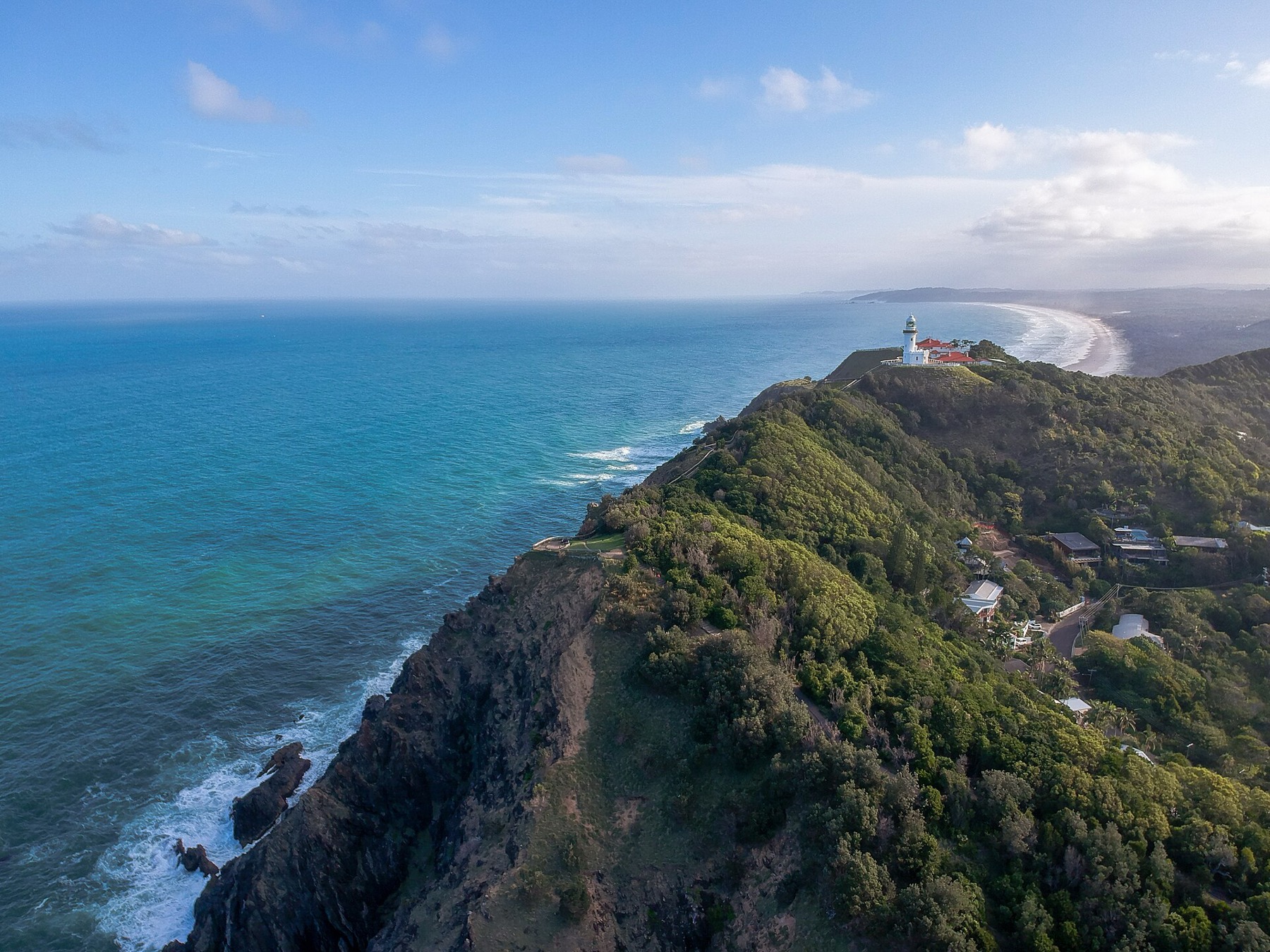 Austrália 2026: 30 lugares mais lindos + dicas práticas 4 Farol de Cape Byron acima de Byron Bay, ponto mais a leste da Austrália