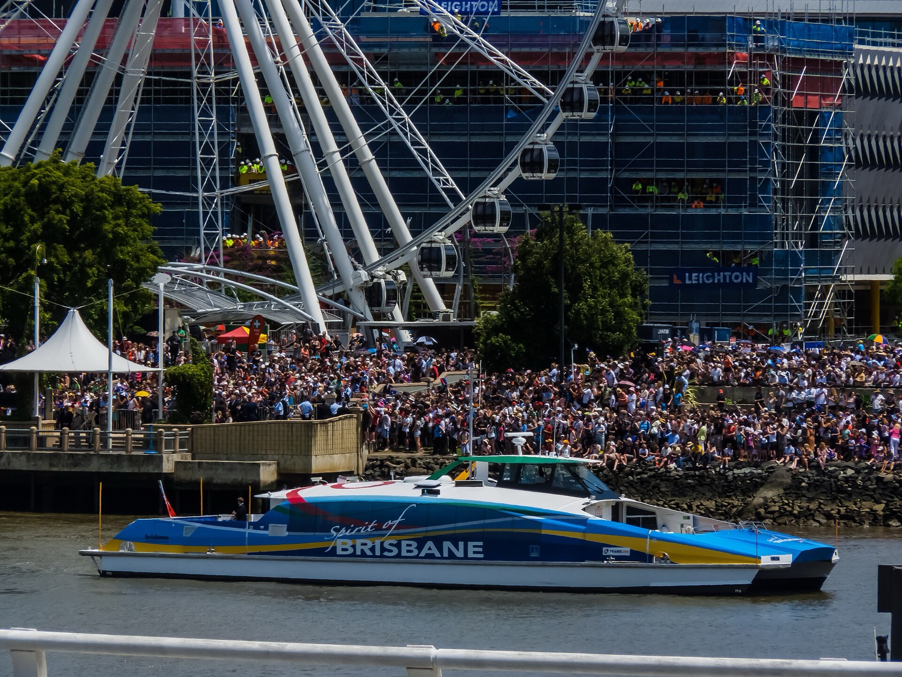 Brisbane, Austrália 2026: 20 dicas do que ver e fazer 5 Catamarã CityCat no rio Brisbane