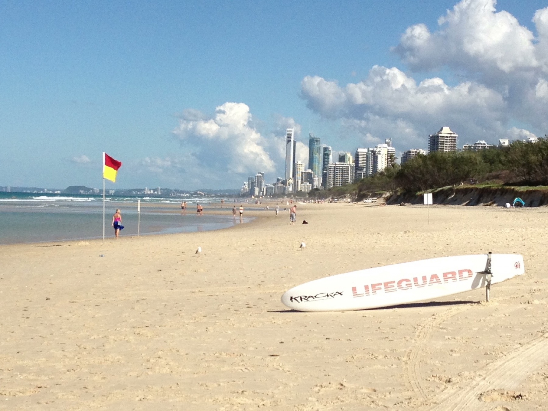 Gold Coast, Austrálie: 16 tipů, co vidět kromě pláží 4 Pláž Surfers Paradise