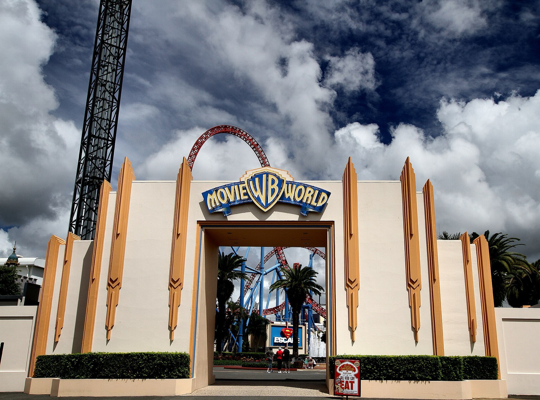 Gold Coast, Austrálie: 16 tipů, co vidět kromě pláží 6 Vstup do Movie World