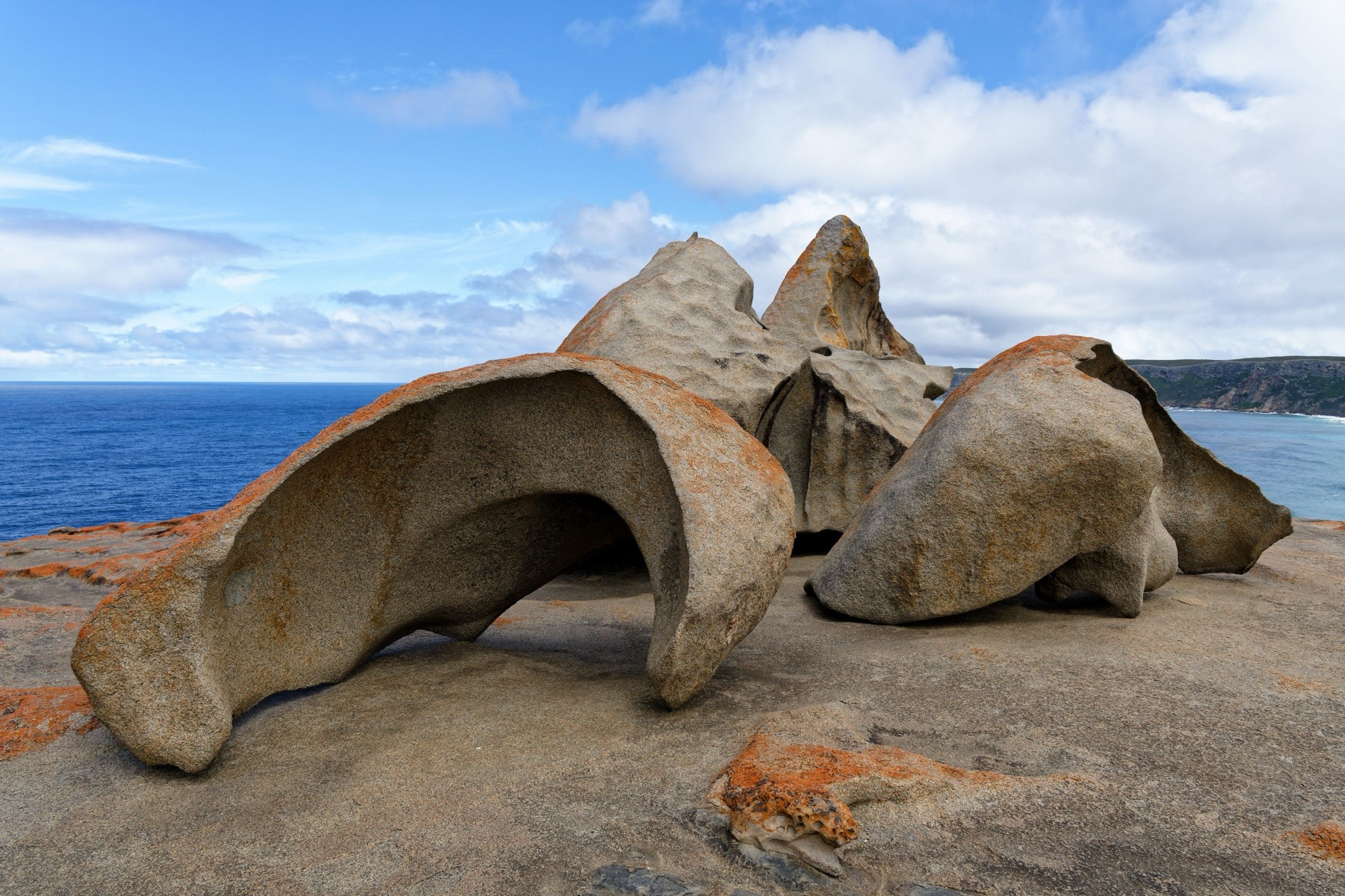 Kangaroo Island: 10 tipů, co vidět na Klokaním ostrově 16 Žulové útvary nad oceánem