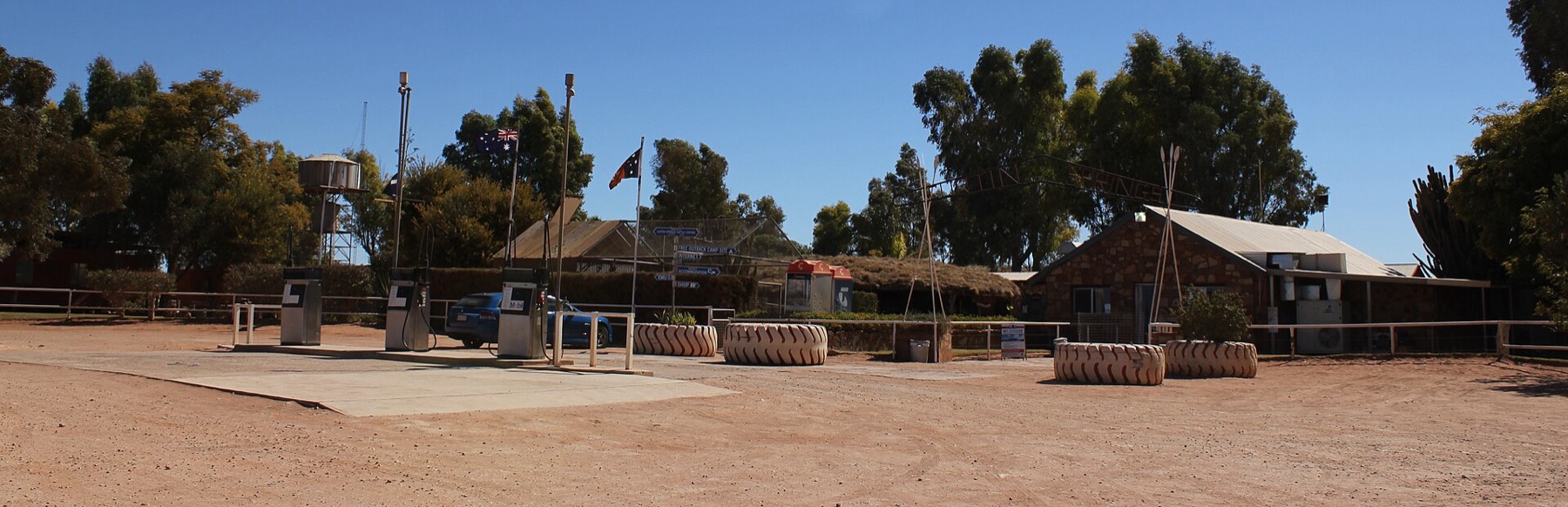 Curtin Springs na cestě k Uluru