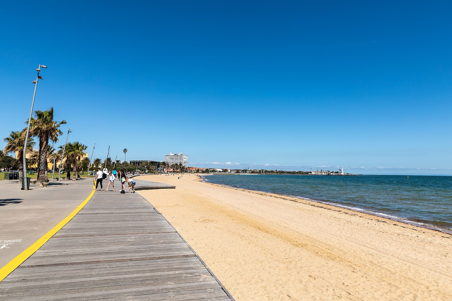 Melbourne Australien: 10 Viertel & Hotels zum Übernachten 9 Strand und Pier in St Kilda