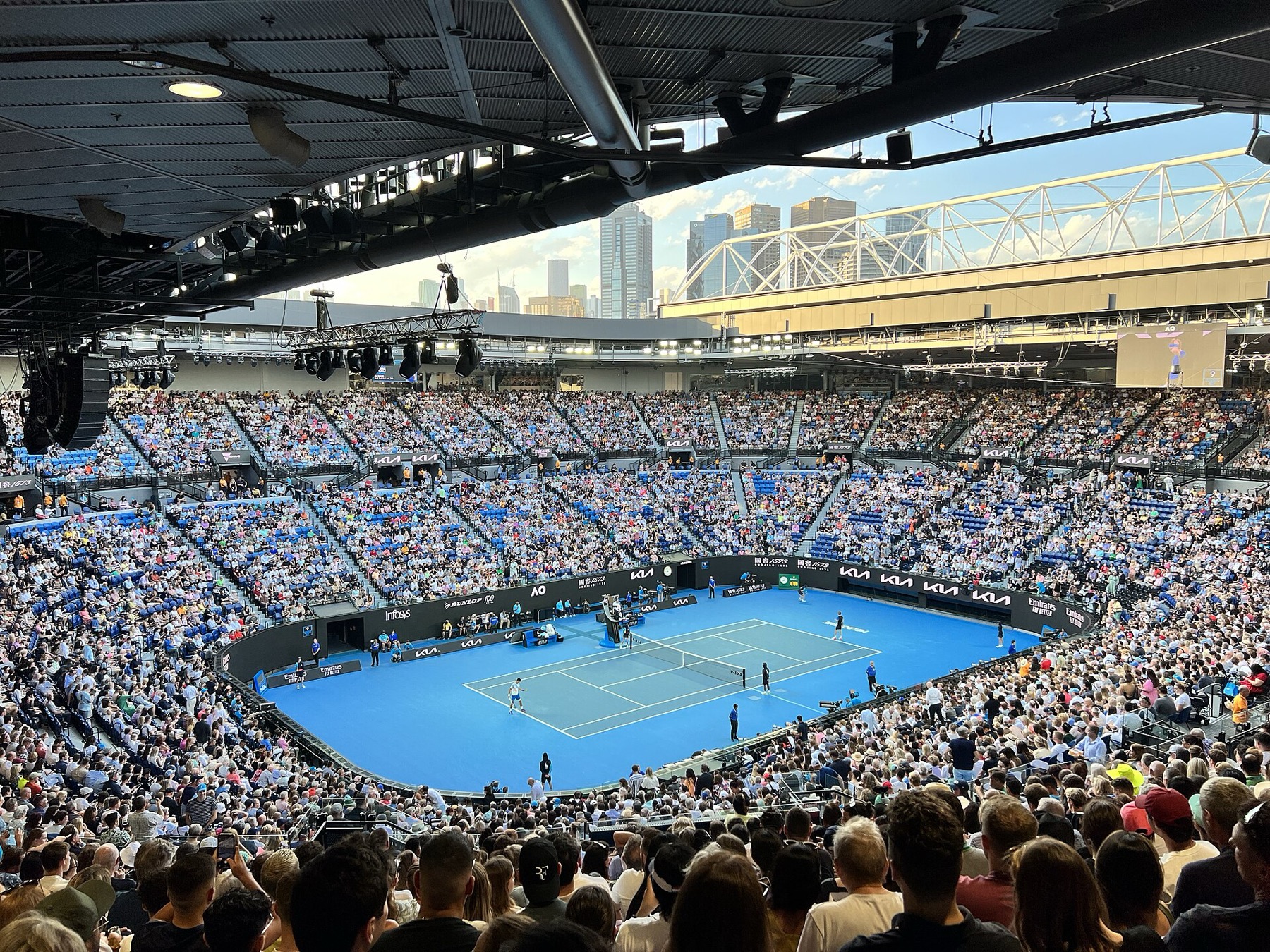 Melbourne Australien: 10 Viertel & Hotels zum Übernachten 17 Rod Laver Arena: Austragungsort der Australian Open