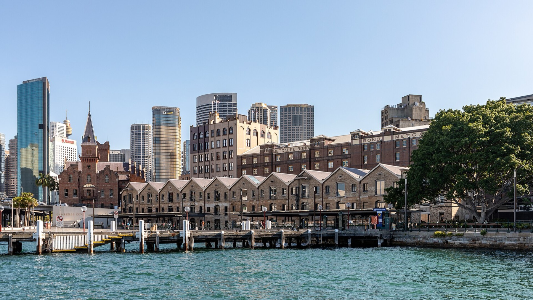 Unde să stai în Sydney, Australia în 2026: cartiere și 21 de hoteluri verificate 3 Cartierul istoric The Rocks sub pod