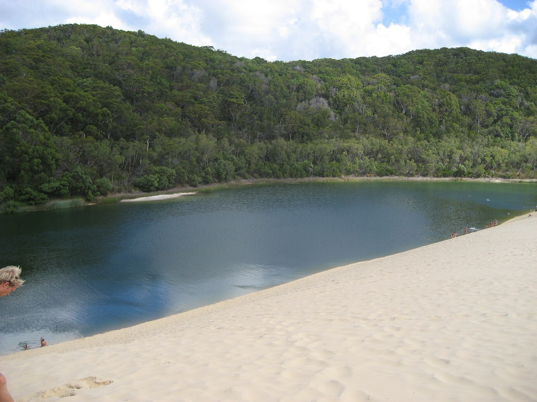 K'gari (Fraser Island): 10 tipů, co vidět a jak se tam dostat 11 Jezero Lake Wabby