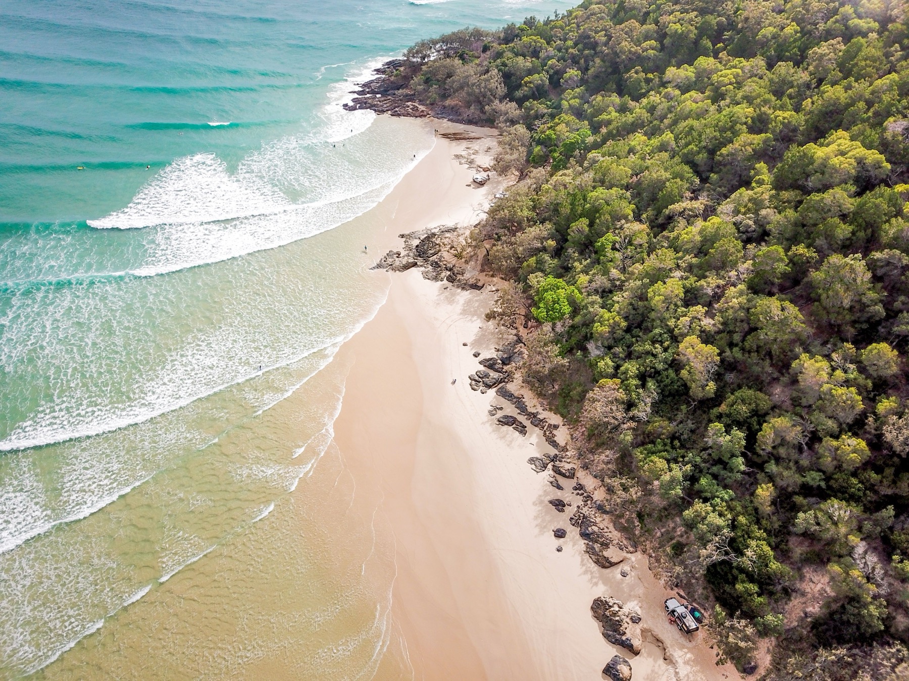 Noosa a Sunshine Coast: 14 tipů, co vidět a na co si dát pozor 21 Pobřeží Cooloola Beach u Noosy