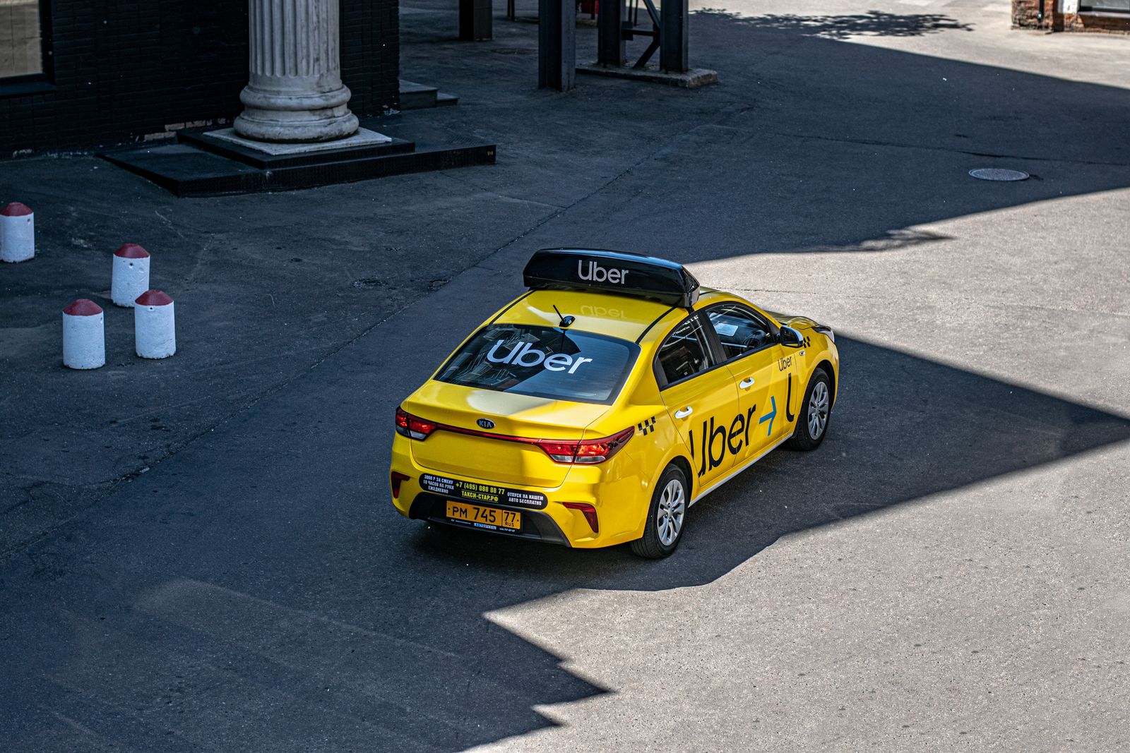 How to Get to Barcelona, Spain: Flights, Prices & Train 2026 3 Yellow and black Barcelona taxi