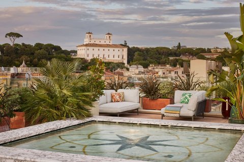 The World's Most Luxurious Hotels: 29 Addresses That Will Surprise You in 2026 30 Bulgari Hotel Roma on Piazza Augusto Imperatore