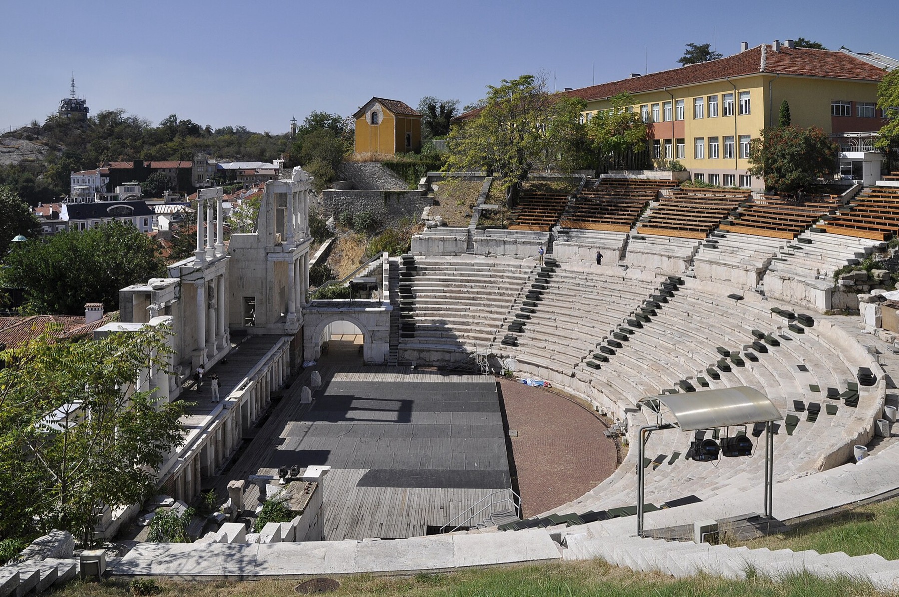 Holiday in Bulgaria 2026: 30 Most Beautiful Places + Practical Tips 23 Ancient Roman theatre in Plovdiv, still in use today