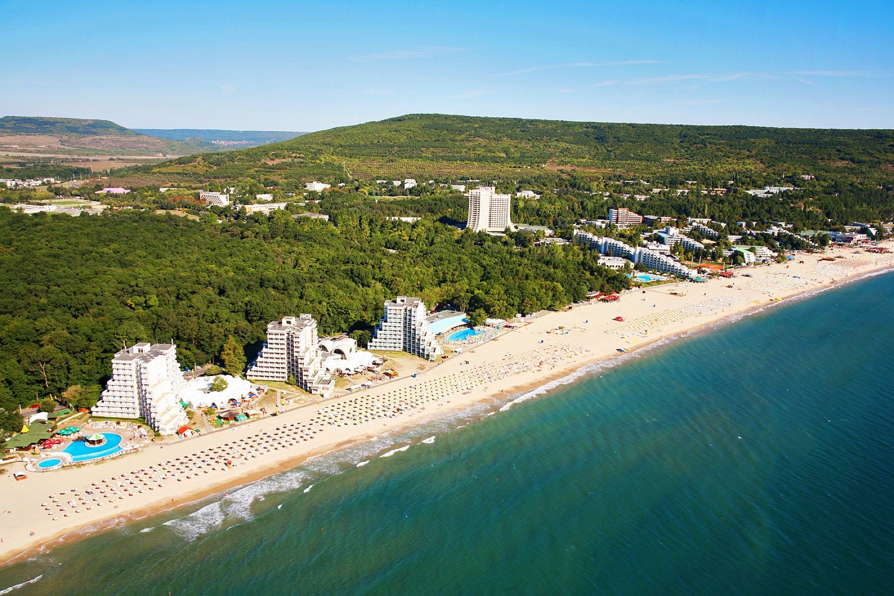 Viajes a Bulgaria todo incluido 2026: los 22 mejores resorts (también en familia) 3 Complejo hotelero en el resort familiar de Albena