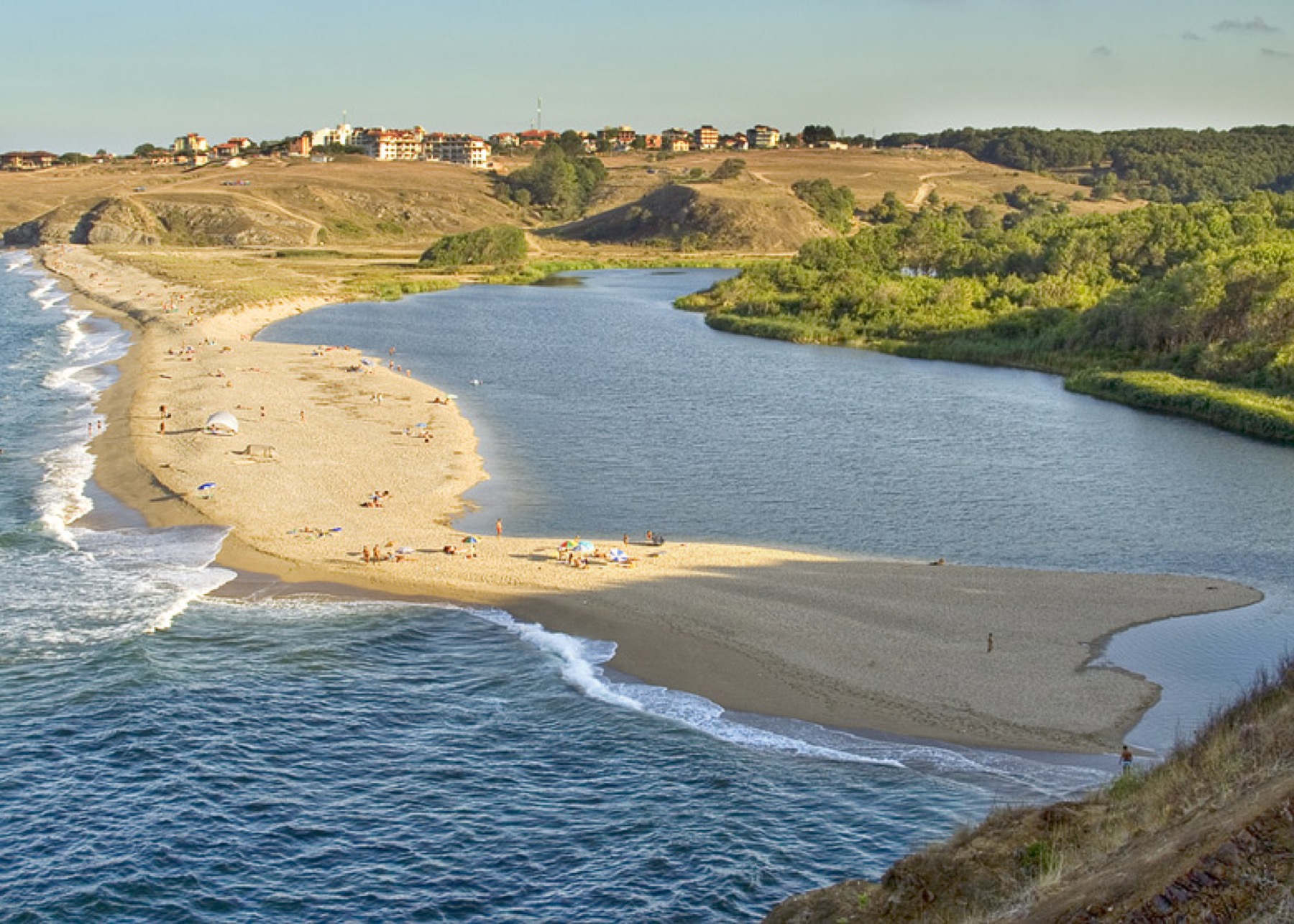 Praias da Bulgária: 20 destinos imperdíveis para visitar 1 Delta do rio Veleka perto de Sinemorets, um dos lugares mais fotografados do litoral