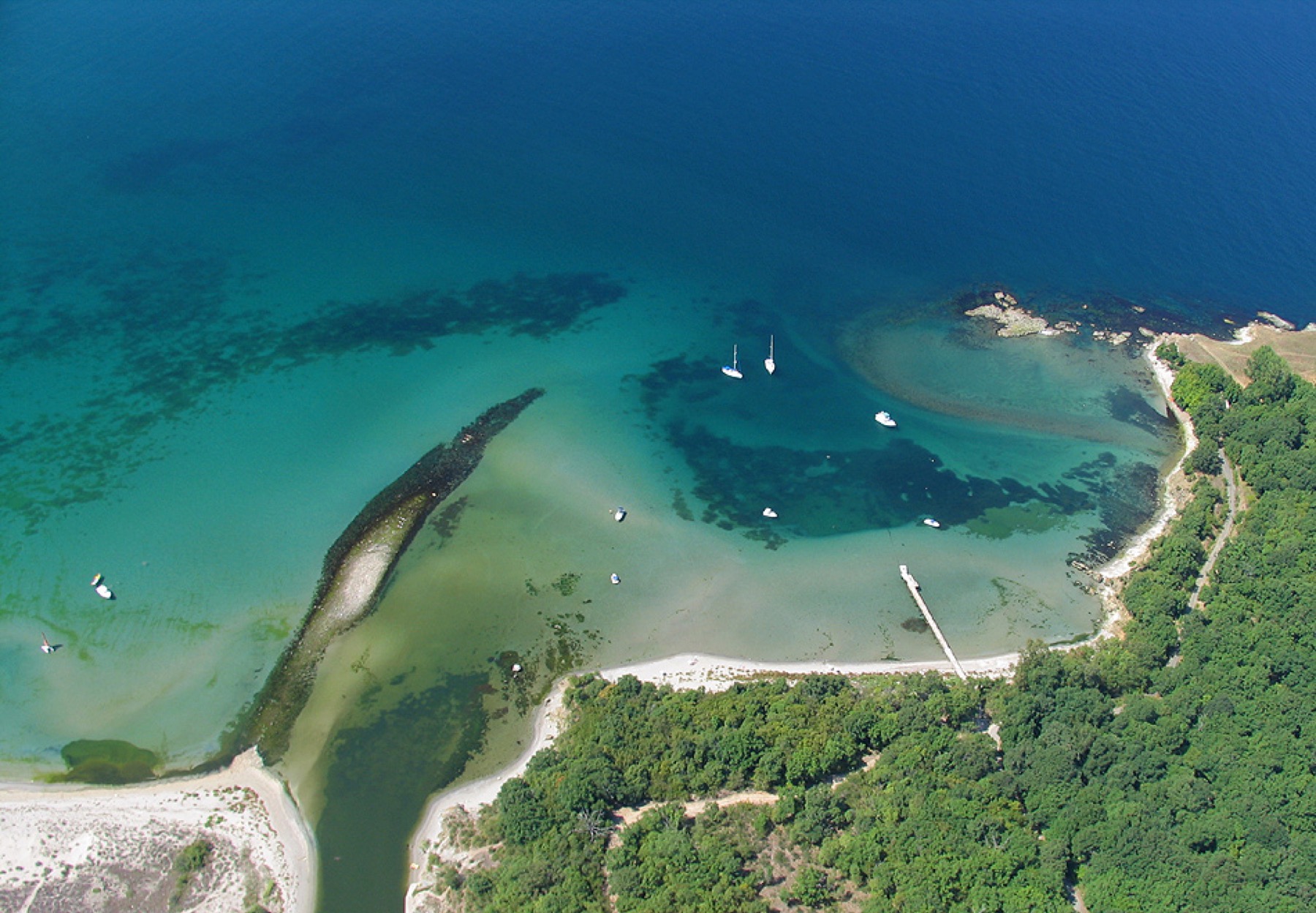 Praias da Bulgária: 20 destinos imperdíveis para visitar 4 Praia selvagem na reserva de Ropotamo