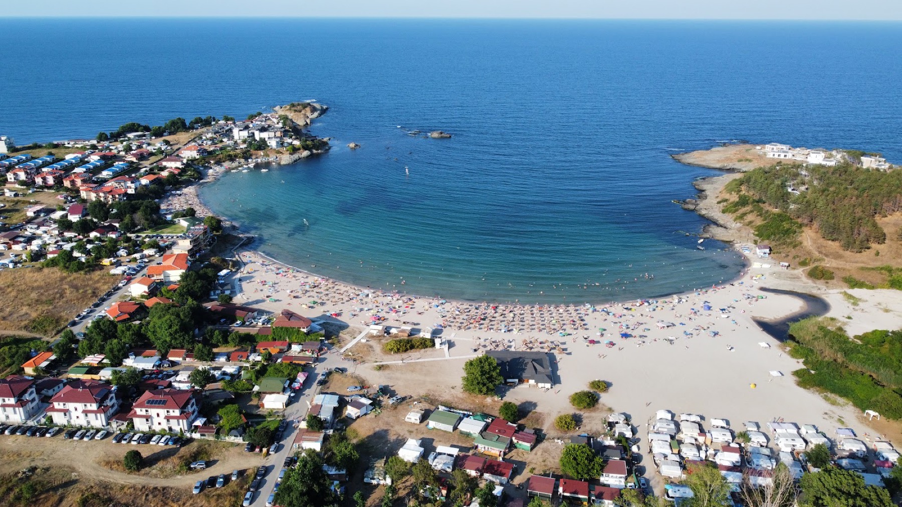 Primorsko e la costa sud della Bulgaria: 18 consigli su cosa vedere e dove fare il bagno 2026 17 Baia e spiaggia di Arapya nei pressi di Tsarevo